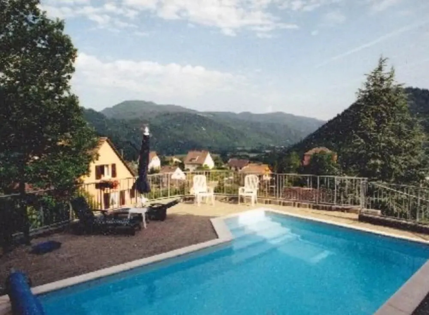 Apartment With one Bedroom in Oderen, With Wonderful Mountain View, Pool Access, Furnished Garden - 20 km From the Slopes