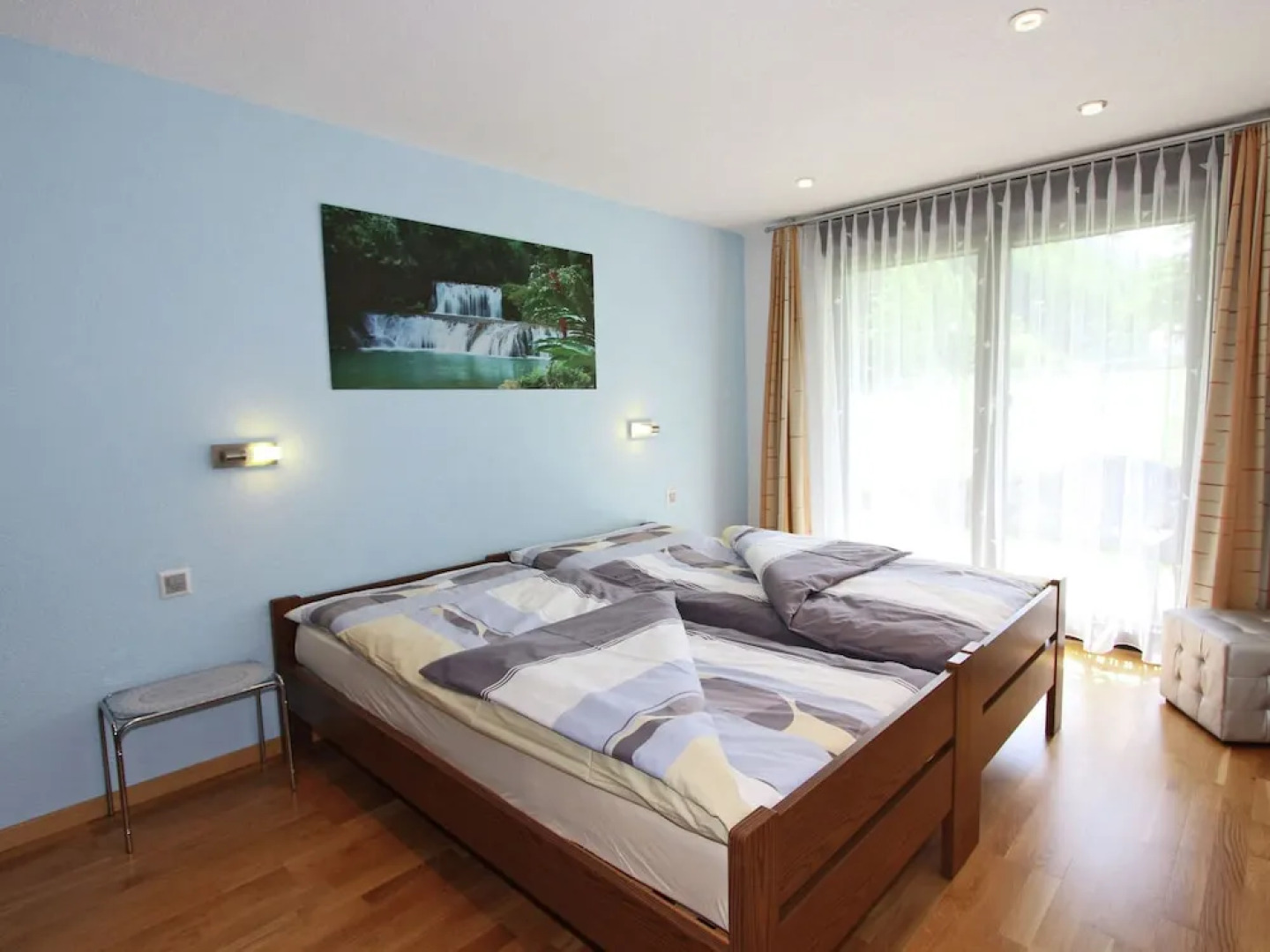 Saas Almagell - With Three and Four Thousand Metre Peaks in the Background