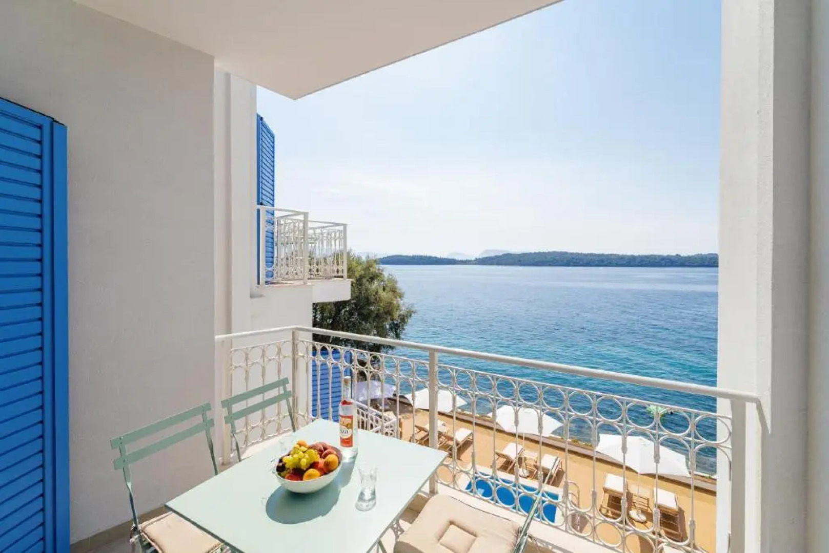 Lefkada Blue Luxury Apartments, Perigiali A5 Entrance Level