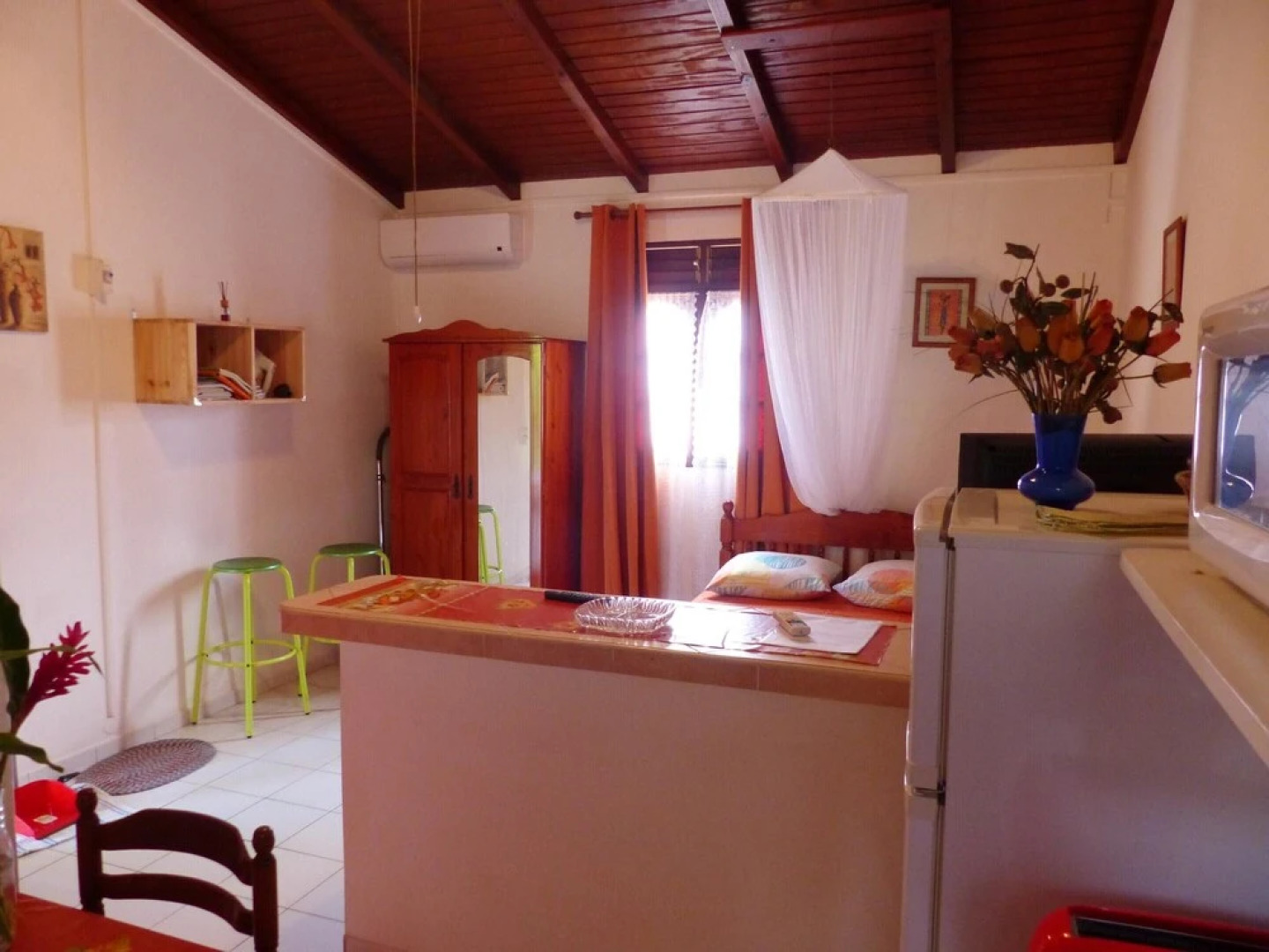 Studio in Capesterre Belle Eau, With Enclosed Garden and Wifi Near the Beach