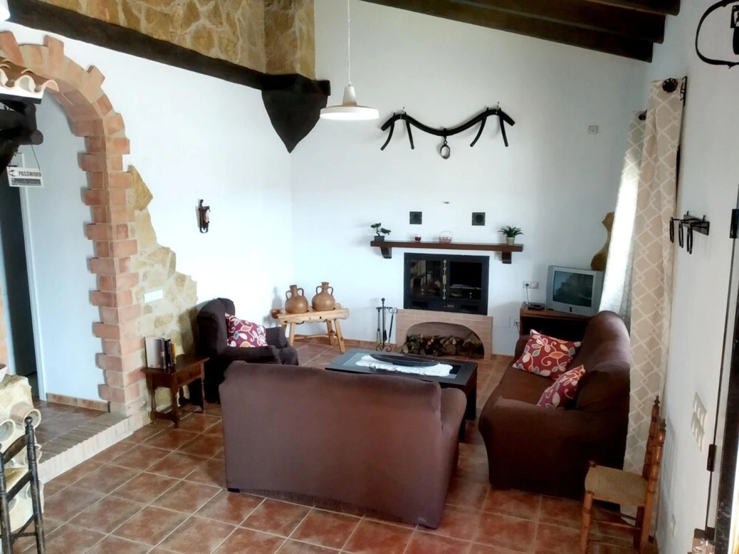 Villa With 3 Bedrooms in Peñaflor, With Wonderful Mountain View, Private Pool, Terrace