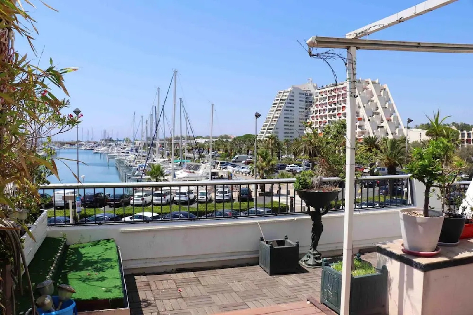 Apartment With 2 Bedrooms in La Grande-motte, With Wonderful sea View, Furnished Terrace and Wifi
