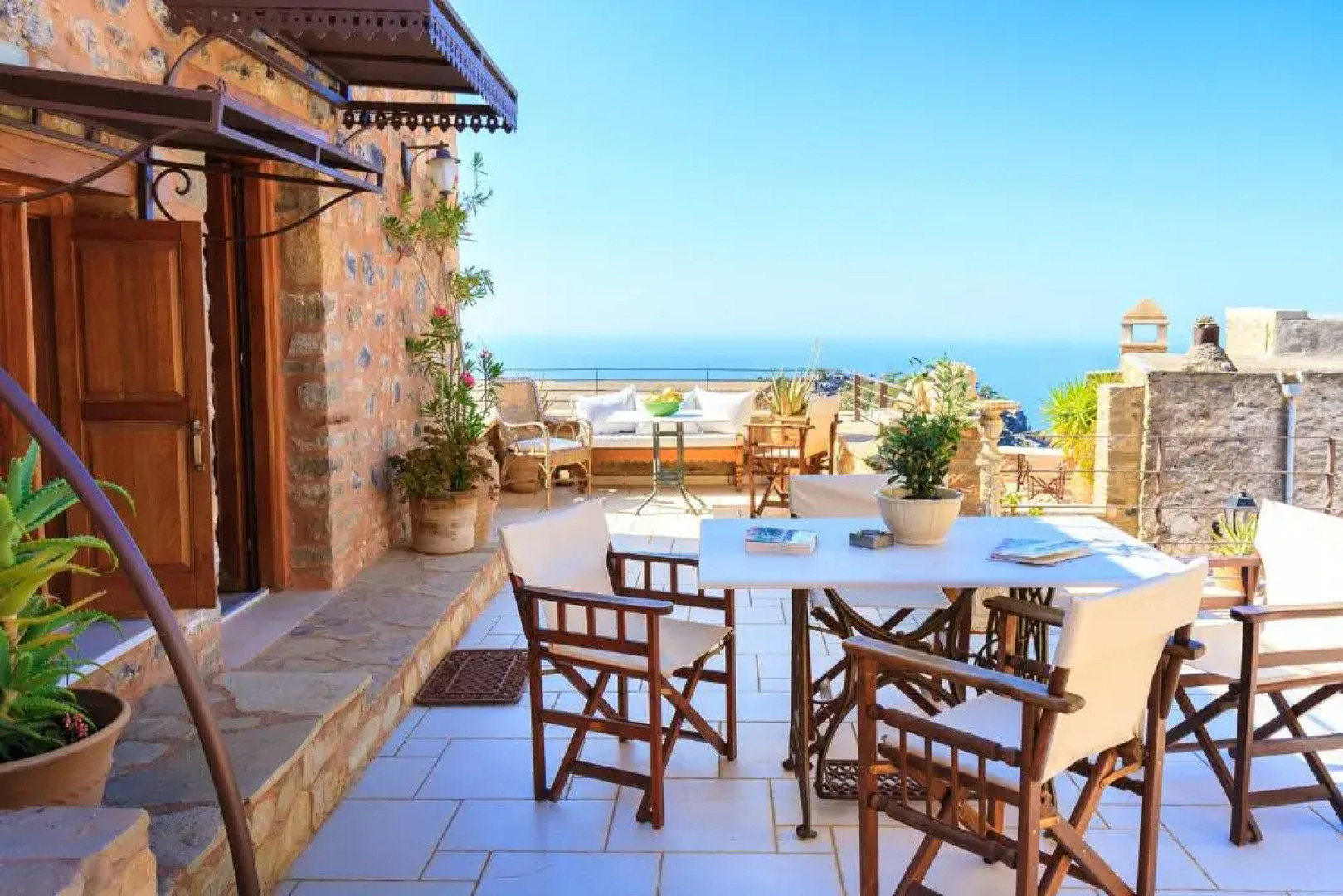House With 3 Bedrooms In Anatoli, With Wonderful Sea View, Furnished Terrace And Wifi