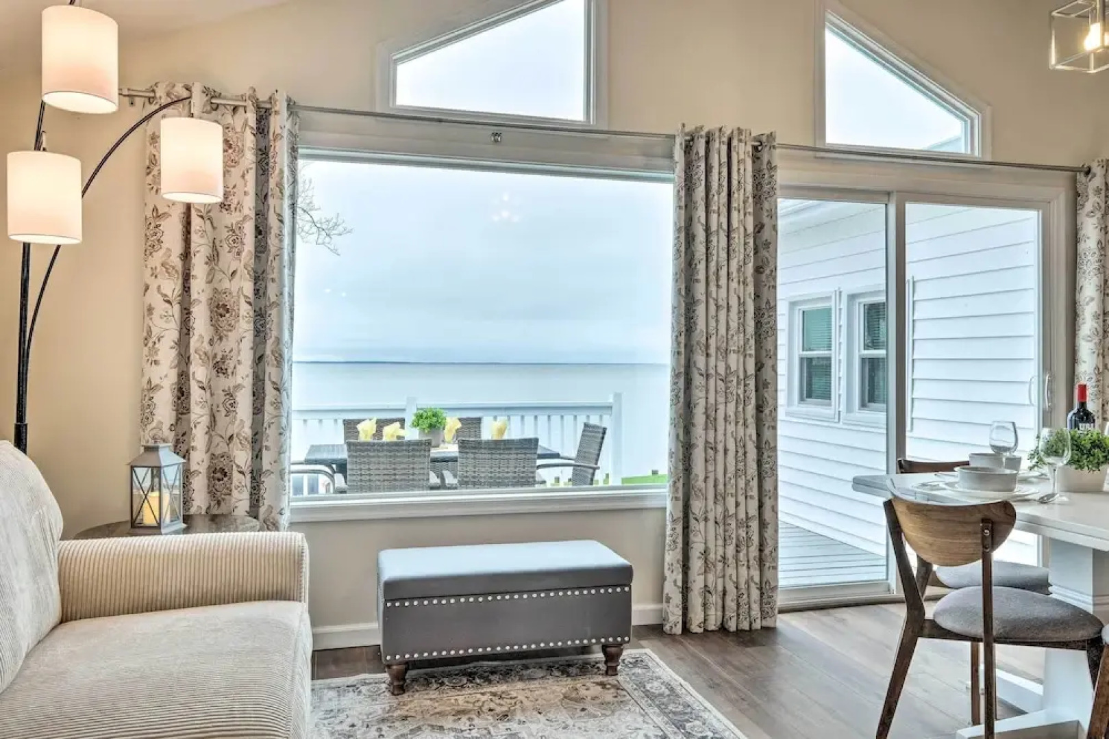 Waterfront Cottage w/ Private Beach + Deck!