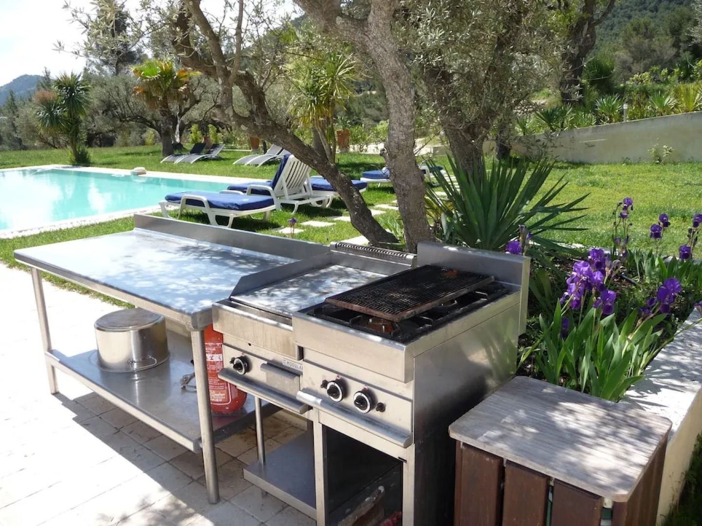 Villa avec piscine chauffée