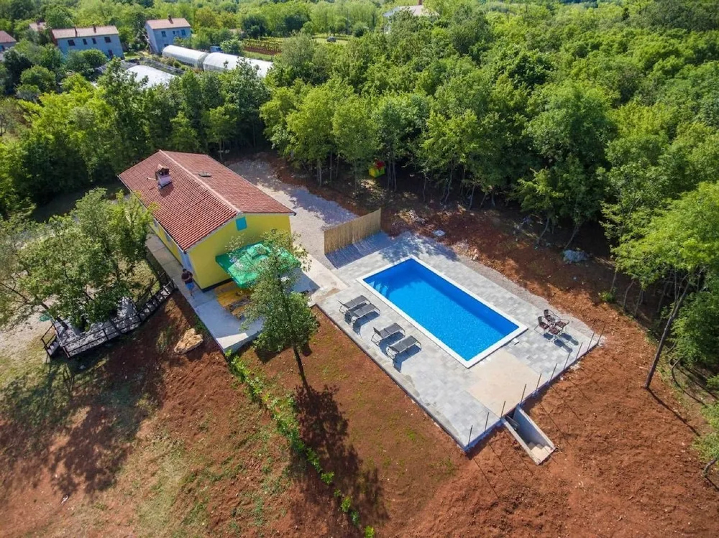 Private Villa in Zupanici Near Rabac