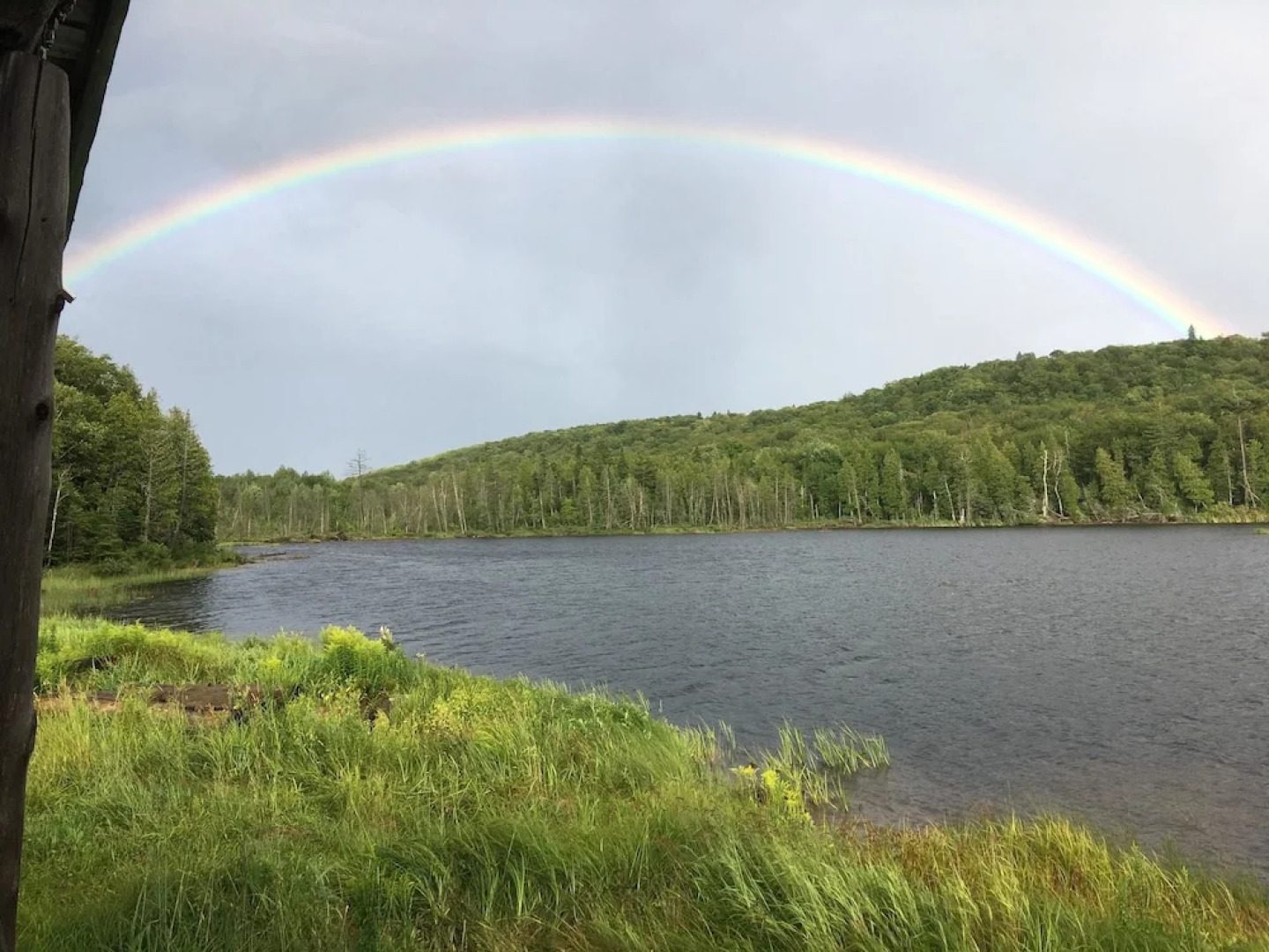 Chalet With 2 Bedrooms in Ferme neuve, With Wonderful Lake View Near the Slopes