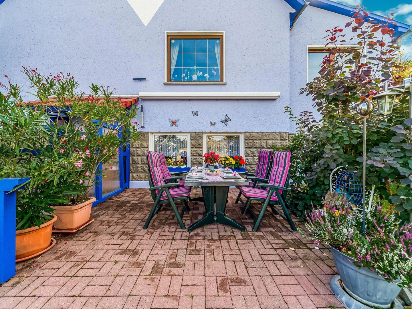 Quietly situated apartment in Wienrode in the Harz with 2 terraces