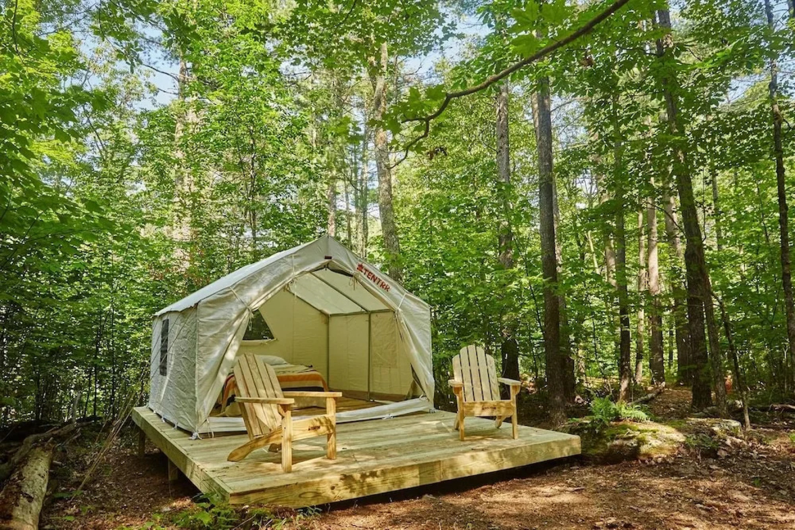 Tentrr - Abandoned Zoo Wooded Site