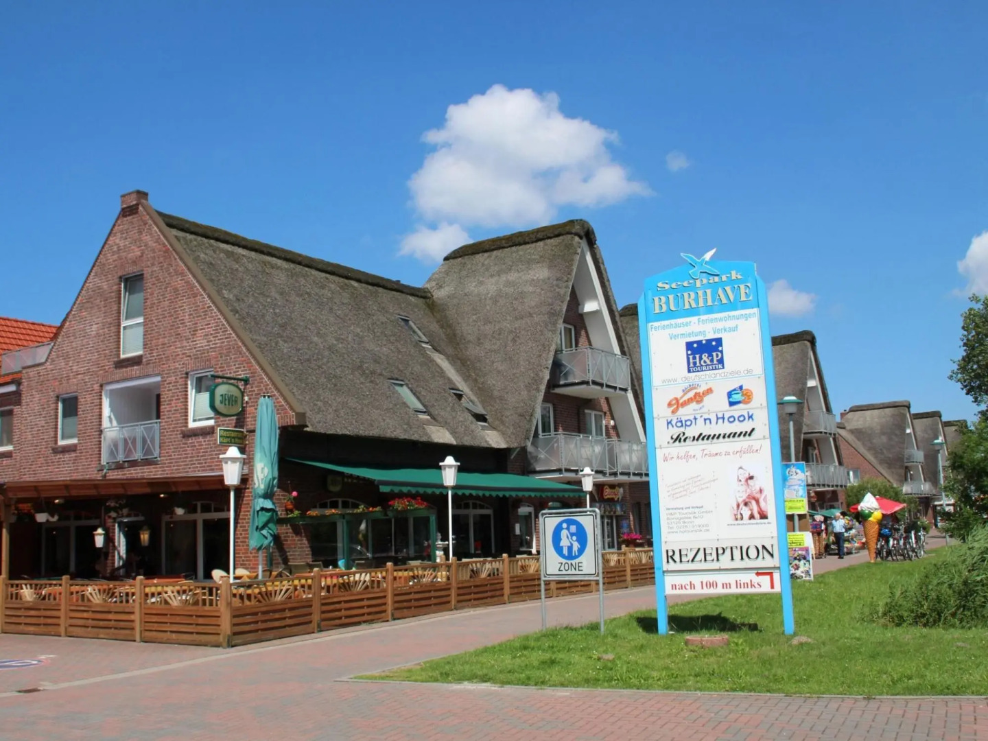 Apartment in Burhave with balcony or terrace