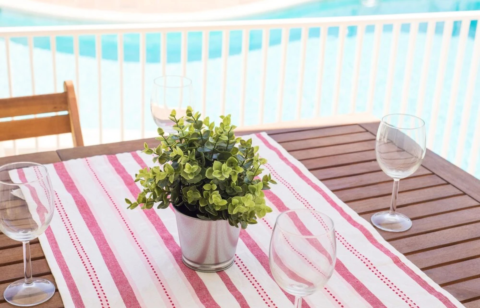 Modern flat  Pool and Tennis area