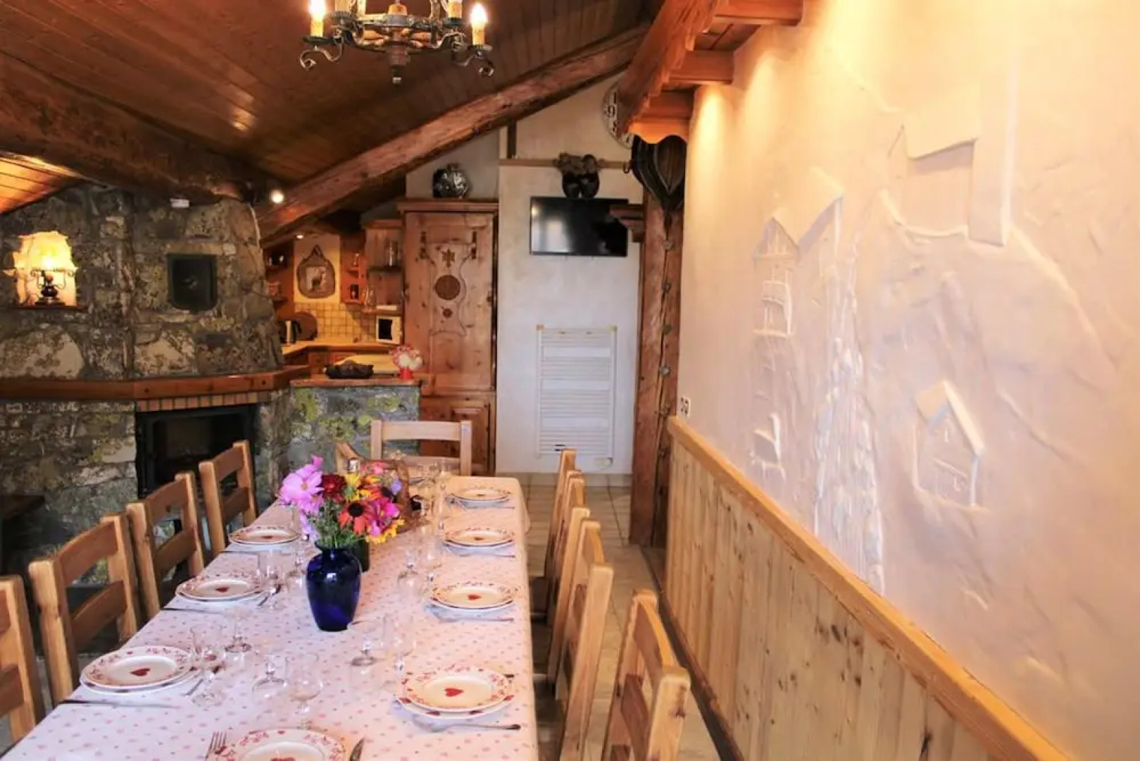 Apartment with 3 Bedrooms in Villaroger, with Wonderful Mountain View And Wifi - 30 M From the Slopes