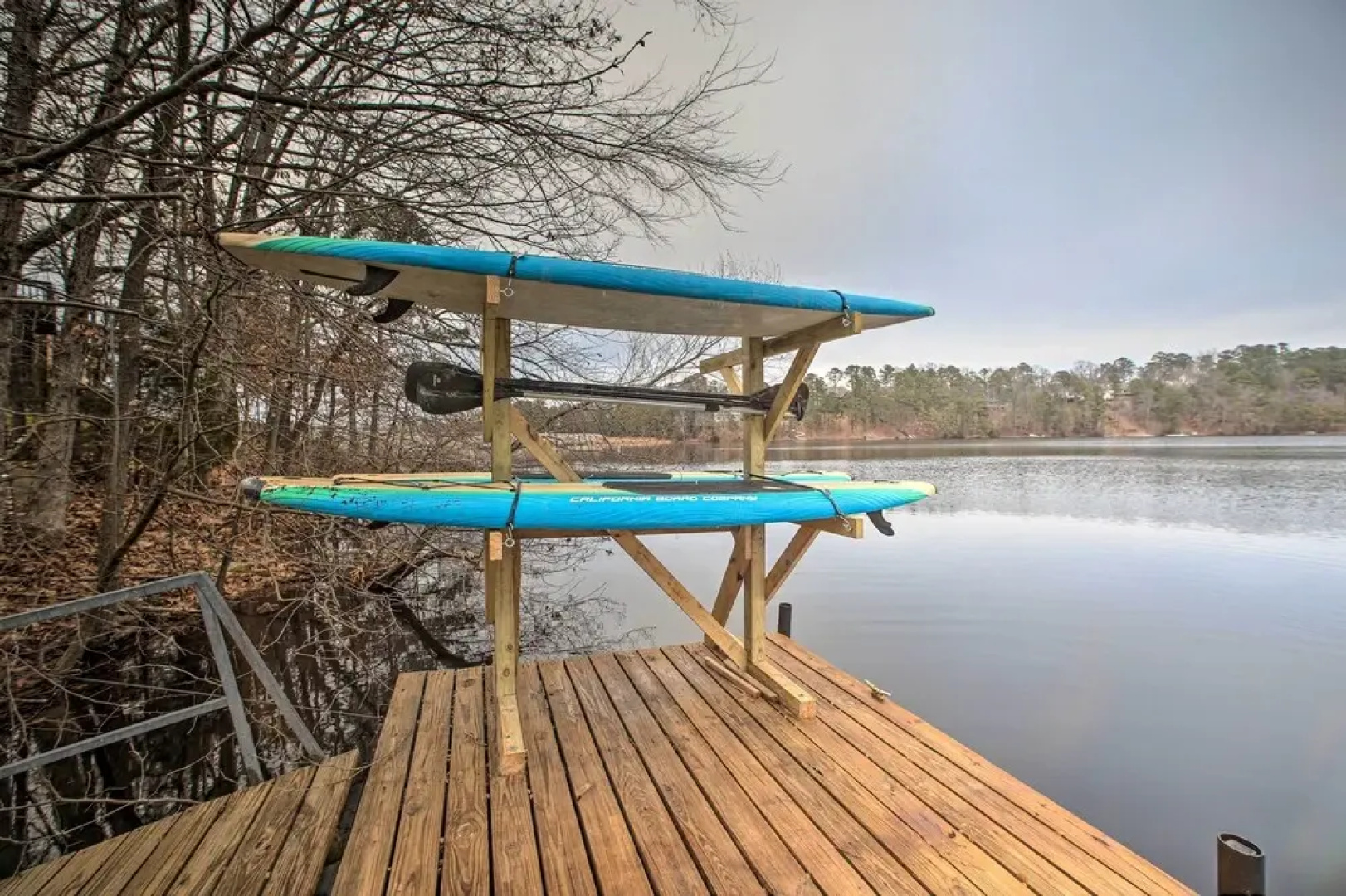 Lakefront & Trailside Escape w/ Private Dock +deck