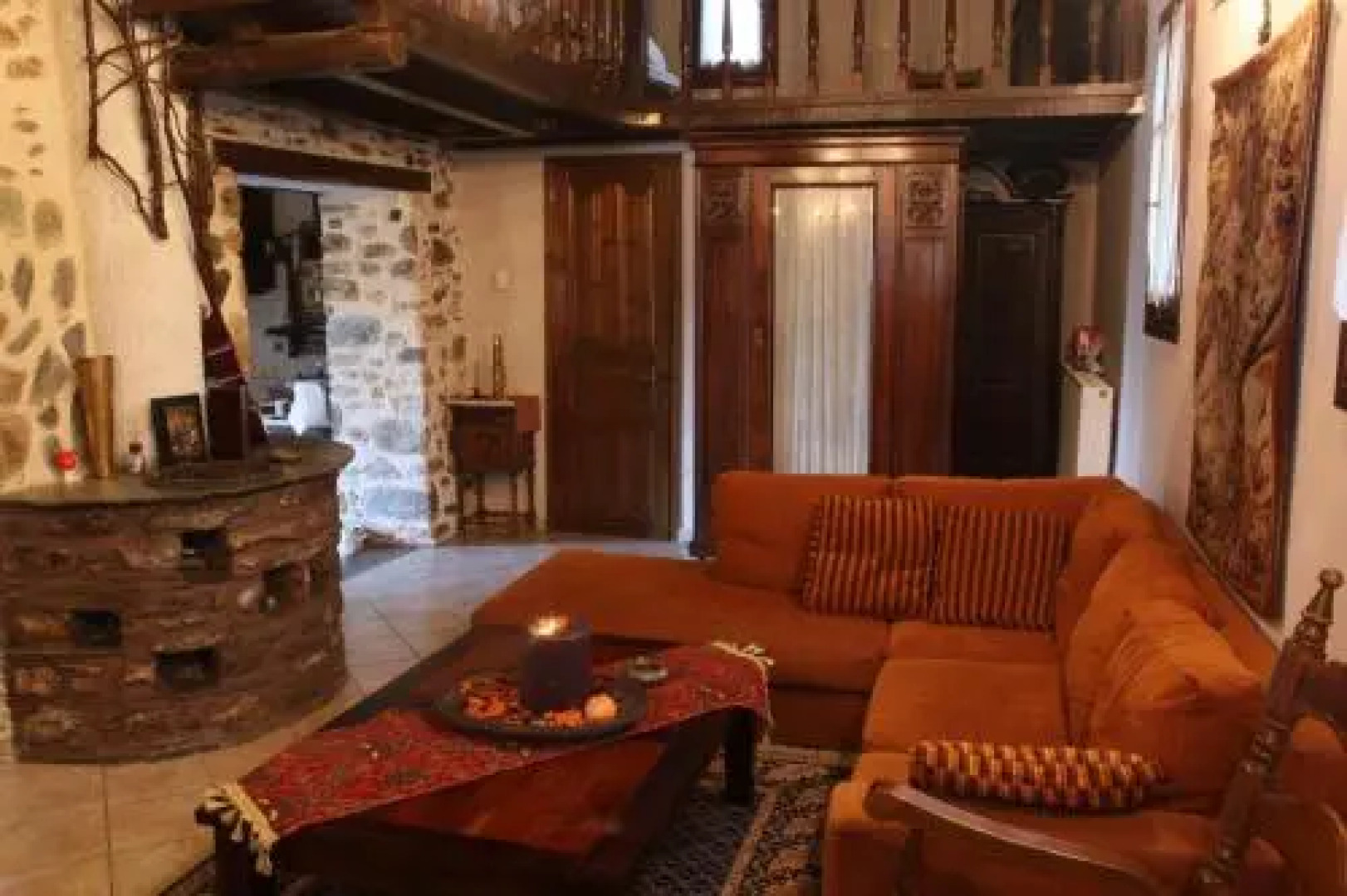 Stone Villa in the Forest