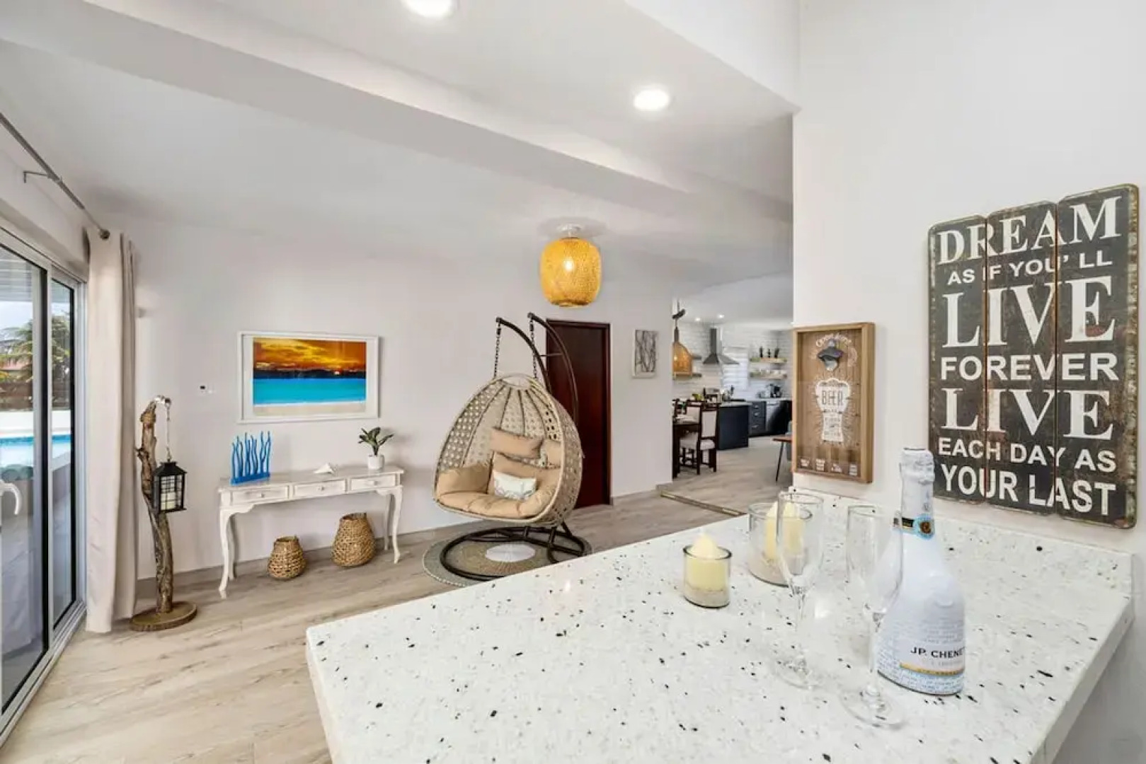 Secluded Beachfront Gem Pool Patio View BBQ