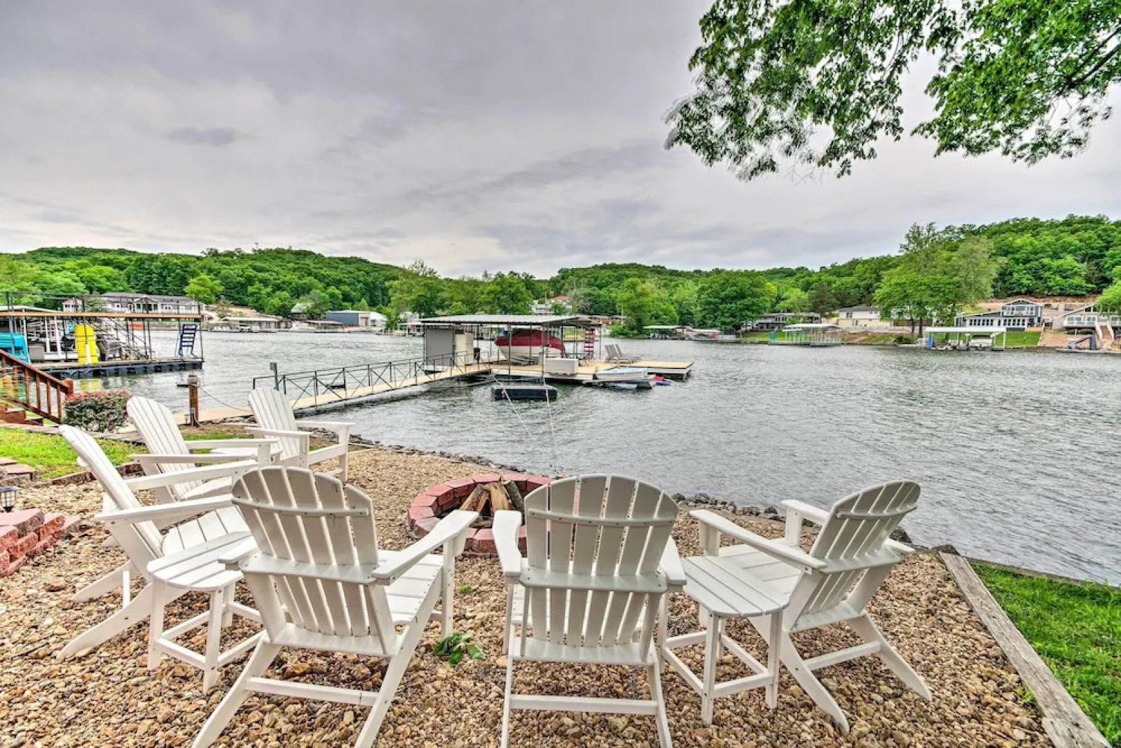 Waterfront Lake Ozark Home w/ Decks, Fire Pit