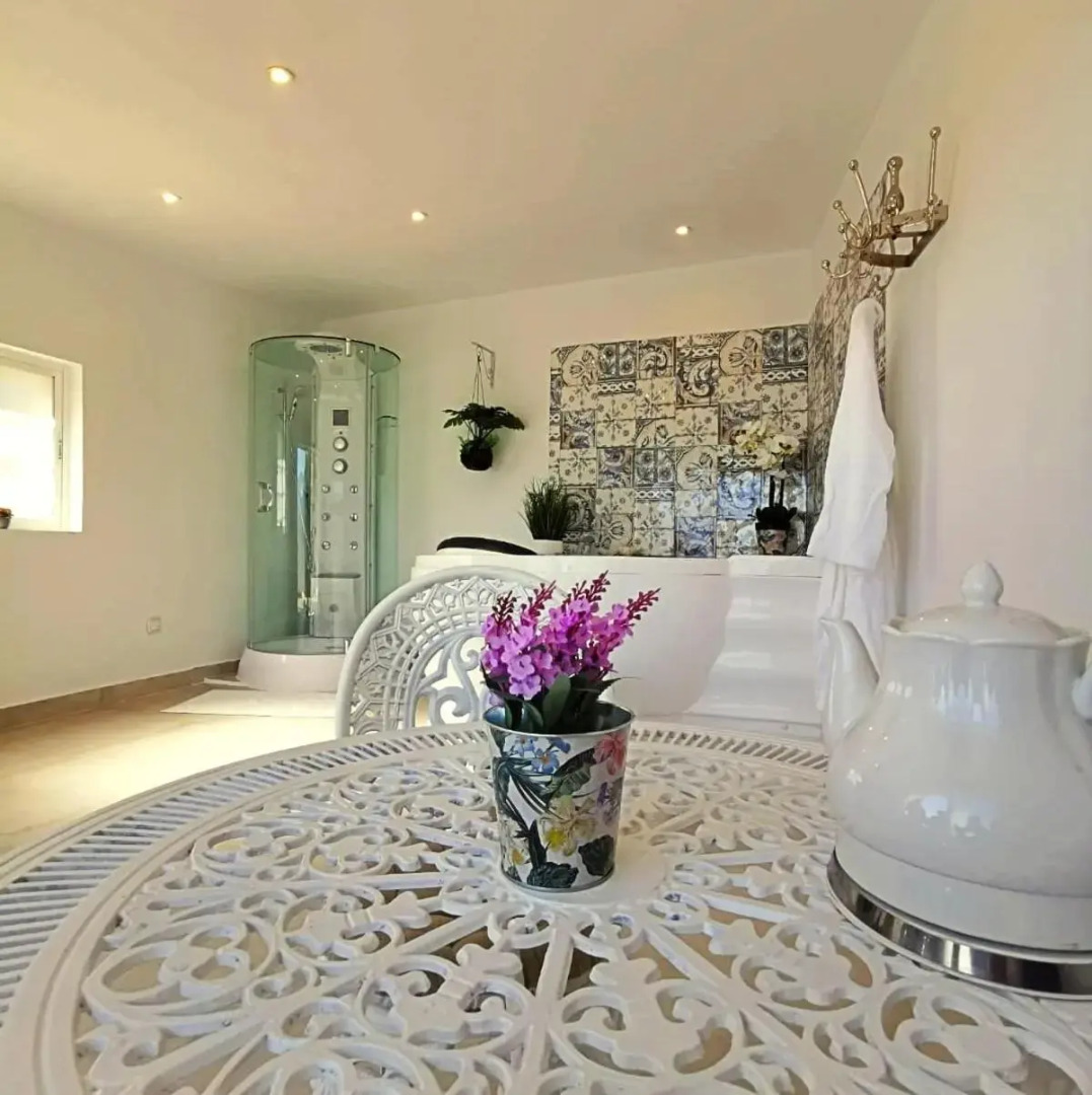 Aloja entero El Mirador de Acebo 4 estrellas piscina Sauna Spa