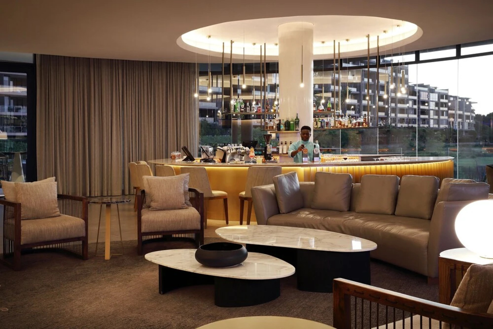 The Houghton Skyline