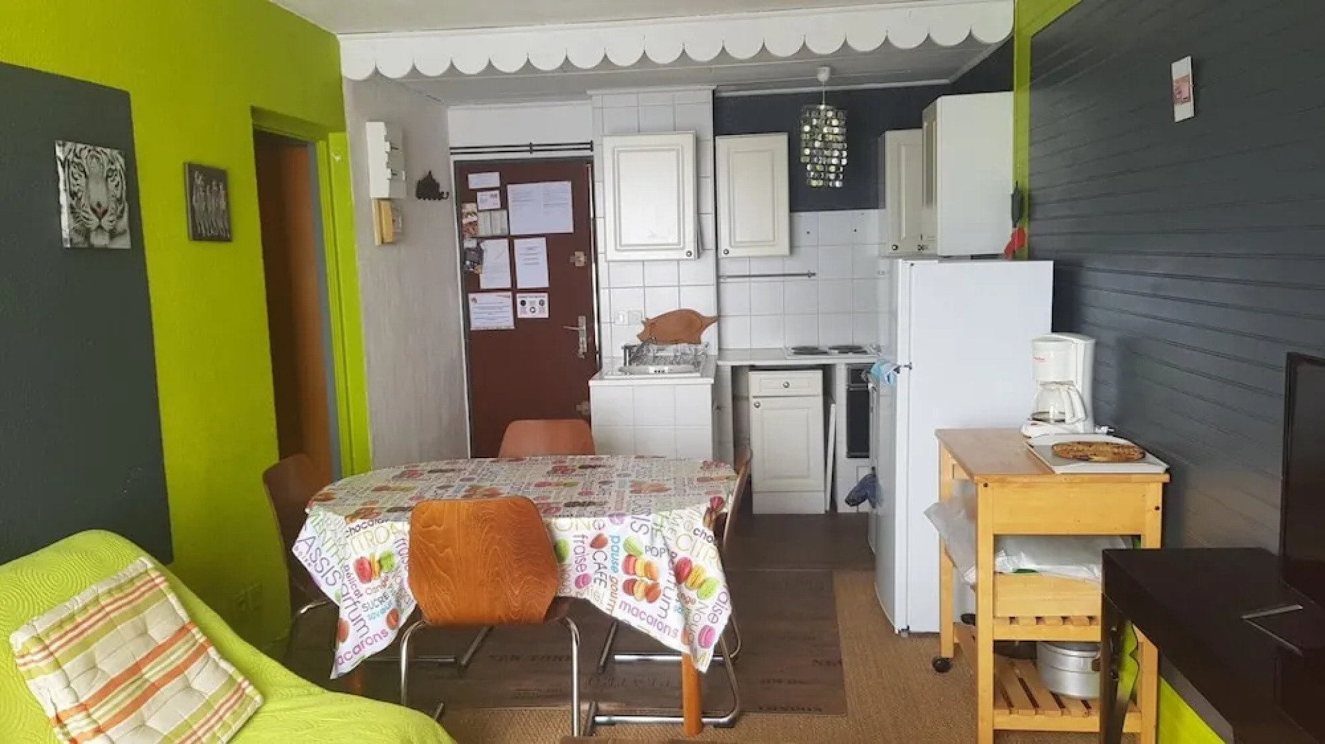 Apartment with One Bedroom in Les Angles, with Wonderful Lake View