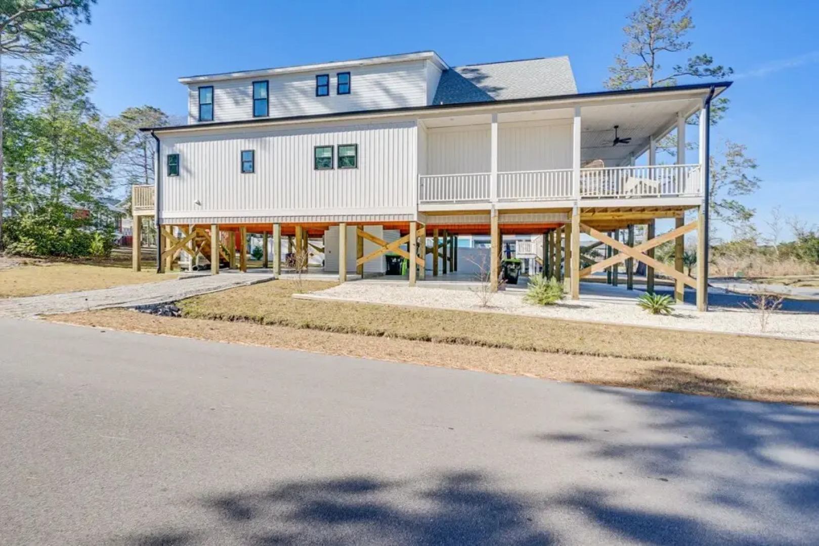 Upscale Oak Island Escape w/ 66-ft Veranda!