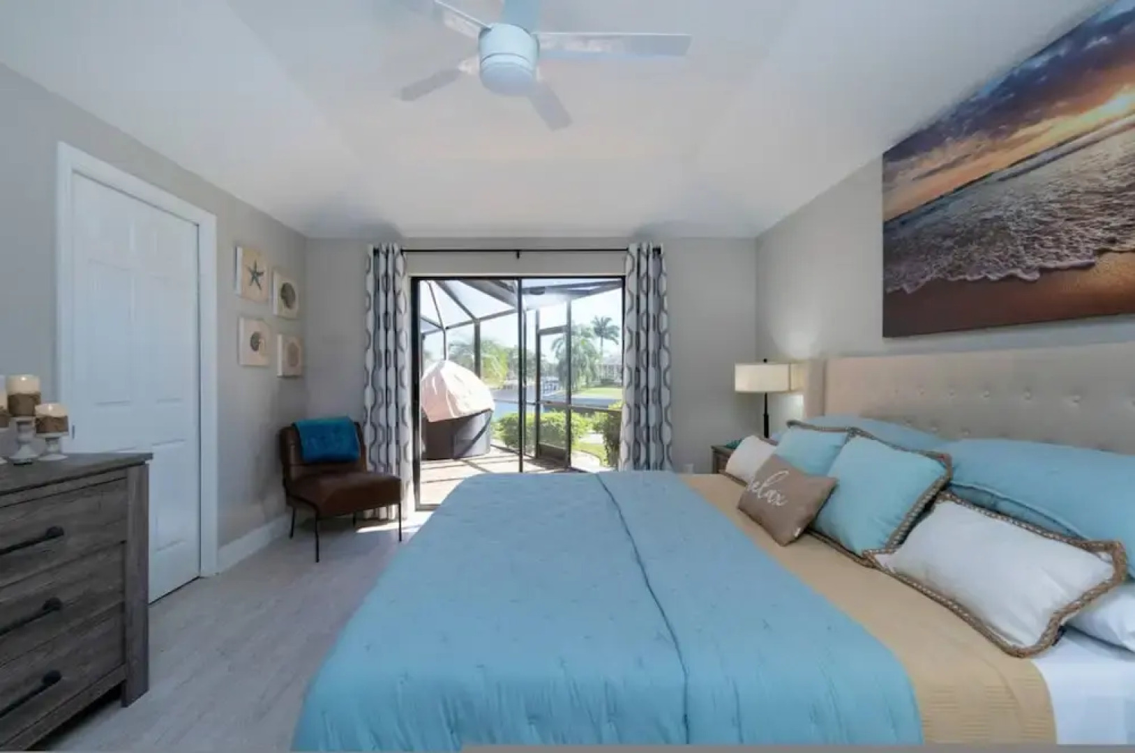 Waterfront Villa With Heated Pool Spa