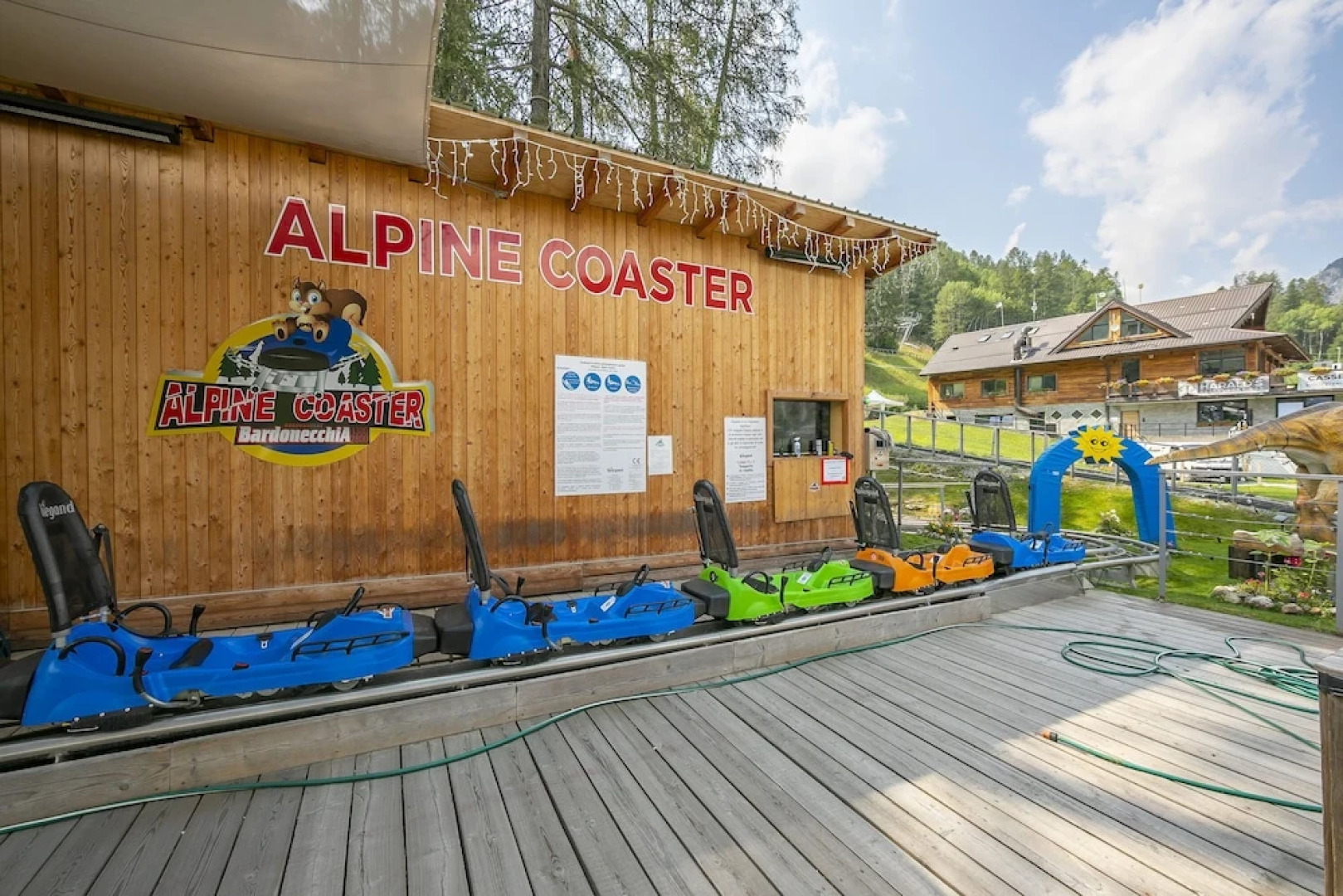 La Marmotta Campo Smith on the Ski Slopes