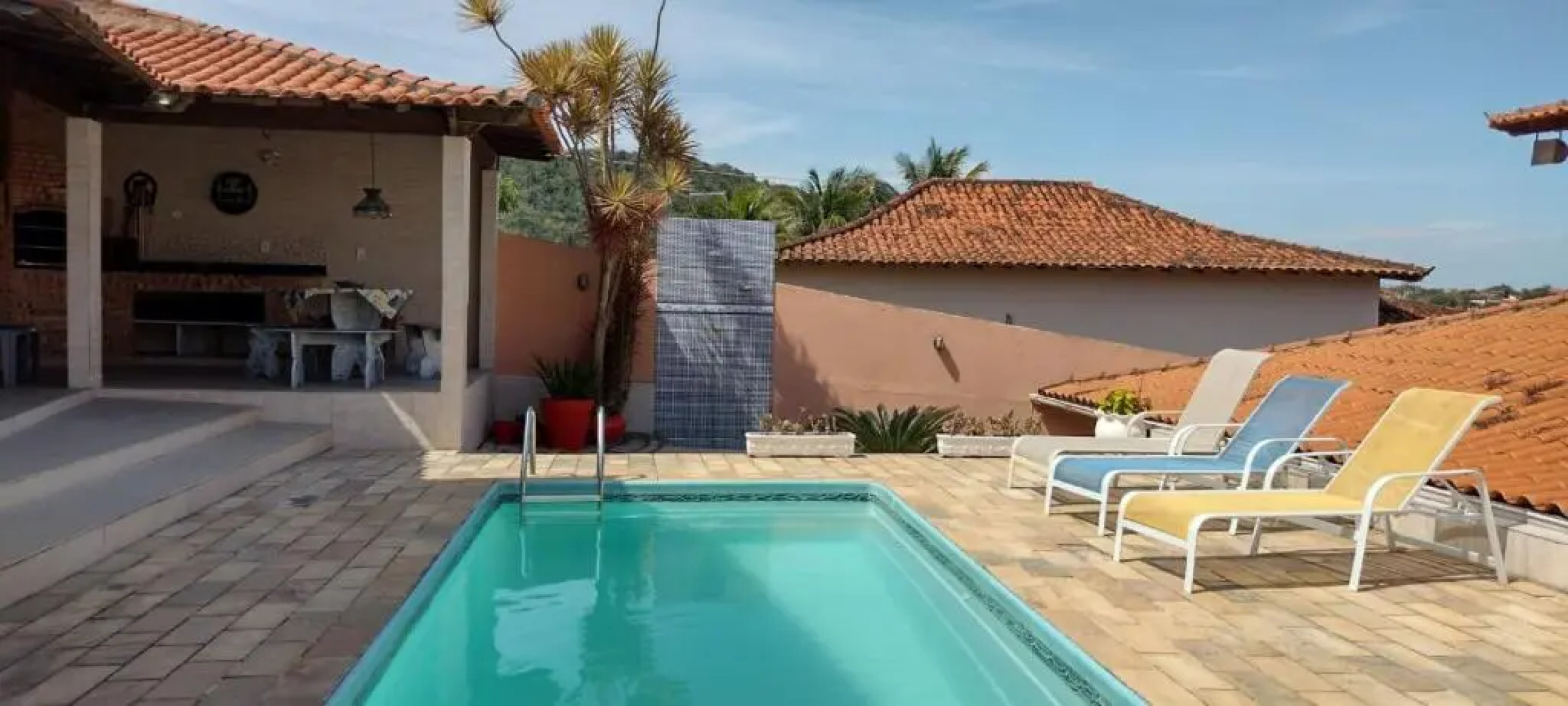 Casa com piscina com linda vista panorâmica