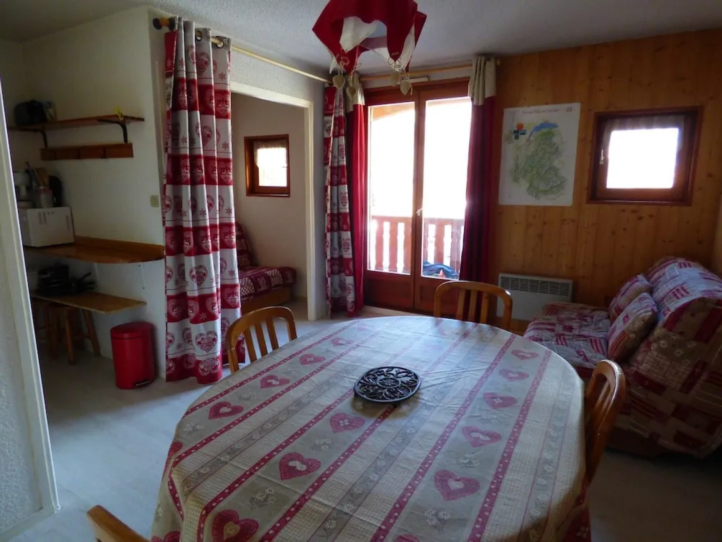 Eridan N°402 : Studio Cabine 4 Personnes / Studio Cabin 4 People