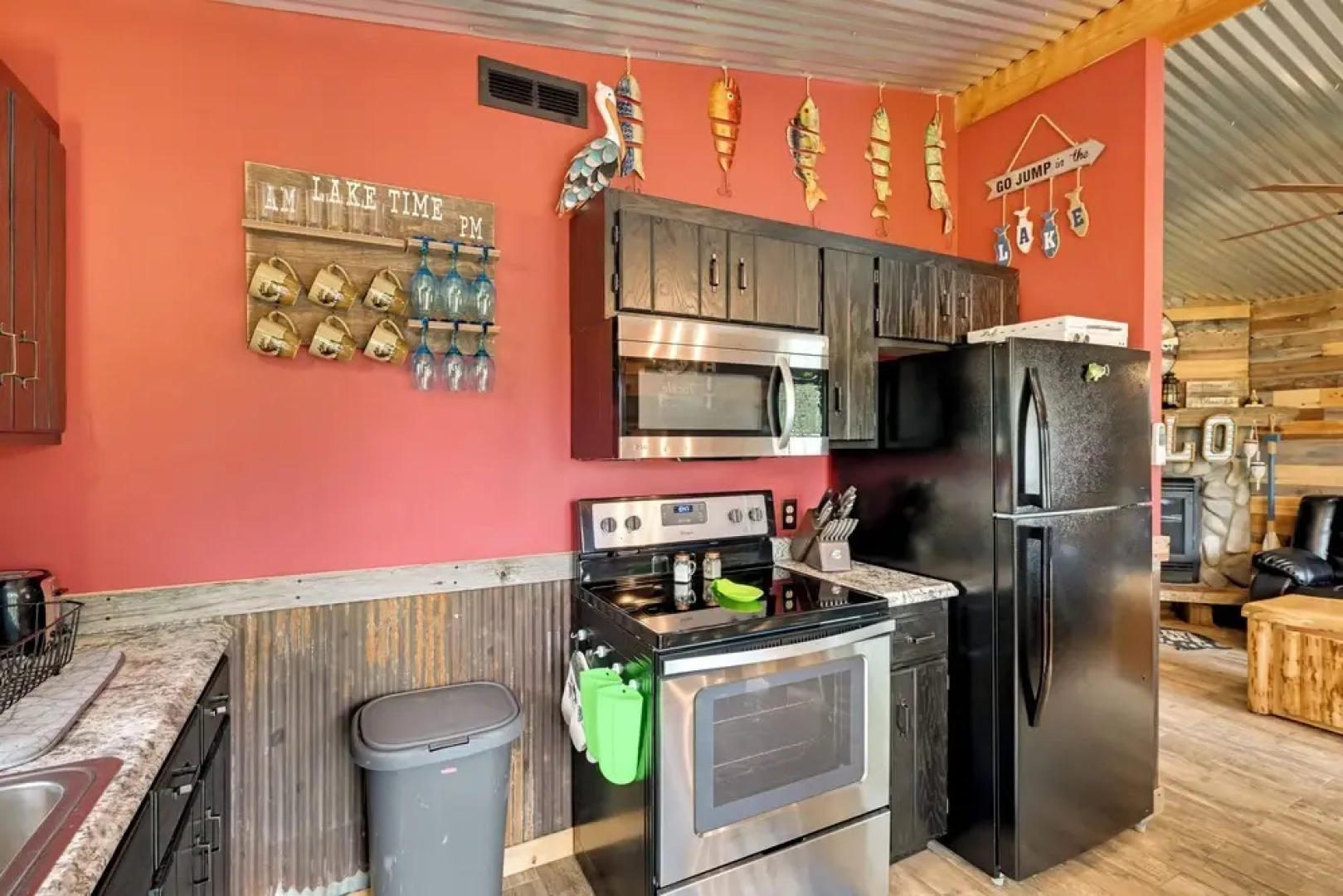 Lakeside Cabin w/ Fire Pit: Near Pine Point Park!