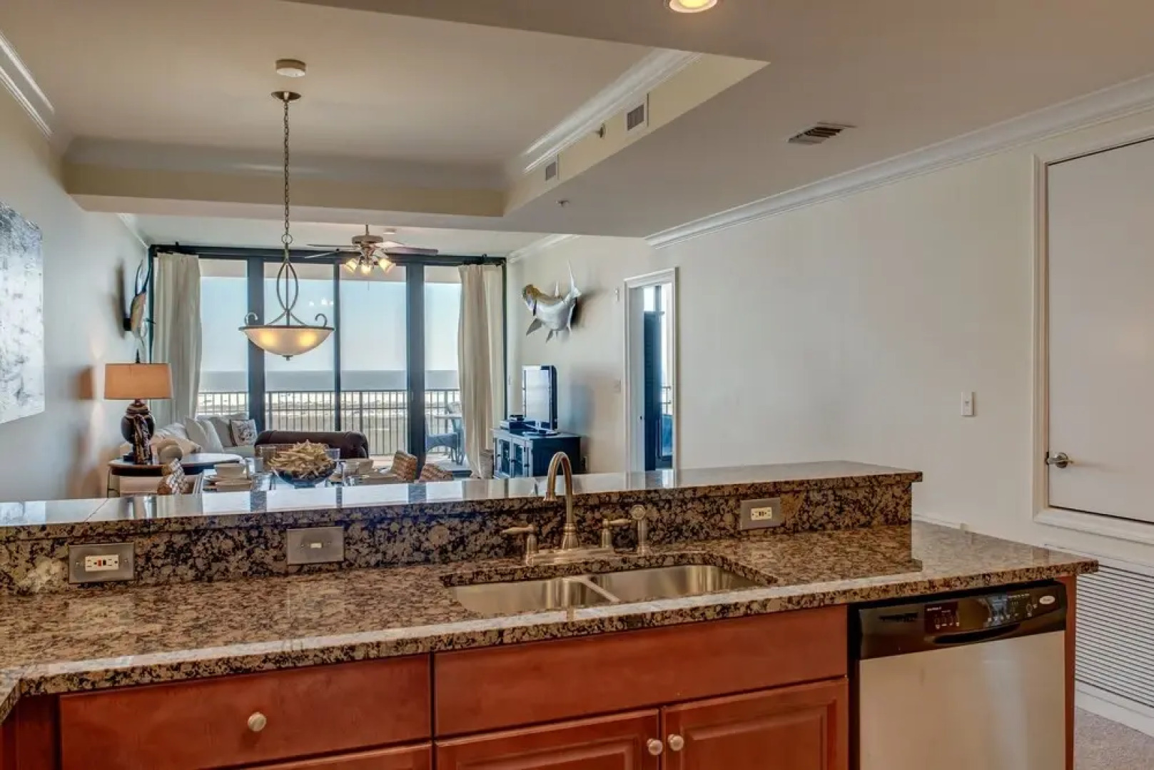 Holiday Isle Unit #307 - Gulf Front! No Roads To Cross. Covered Parking, Fitness Center, Tennis Courts, And Wifi 3 Bedroom Condo by Redawning