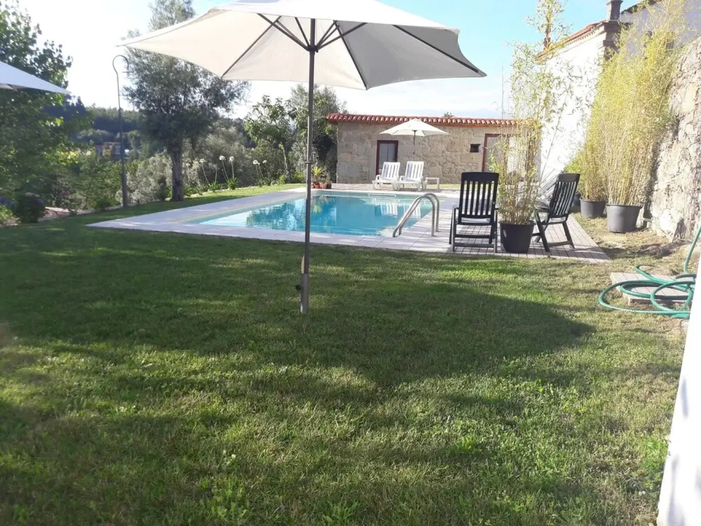 House With 2 Bedrooms in Povoa de Lanhoso, With Wonderful Mountain View, Pool Access and Furnished Garden - 35 km From the Beach