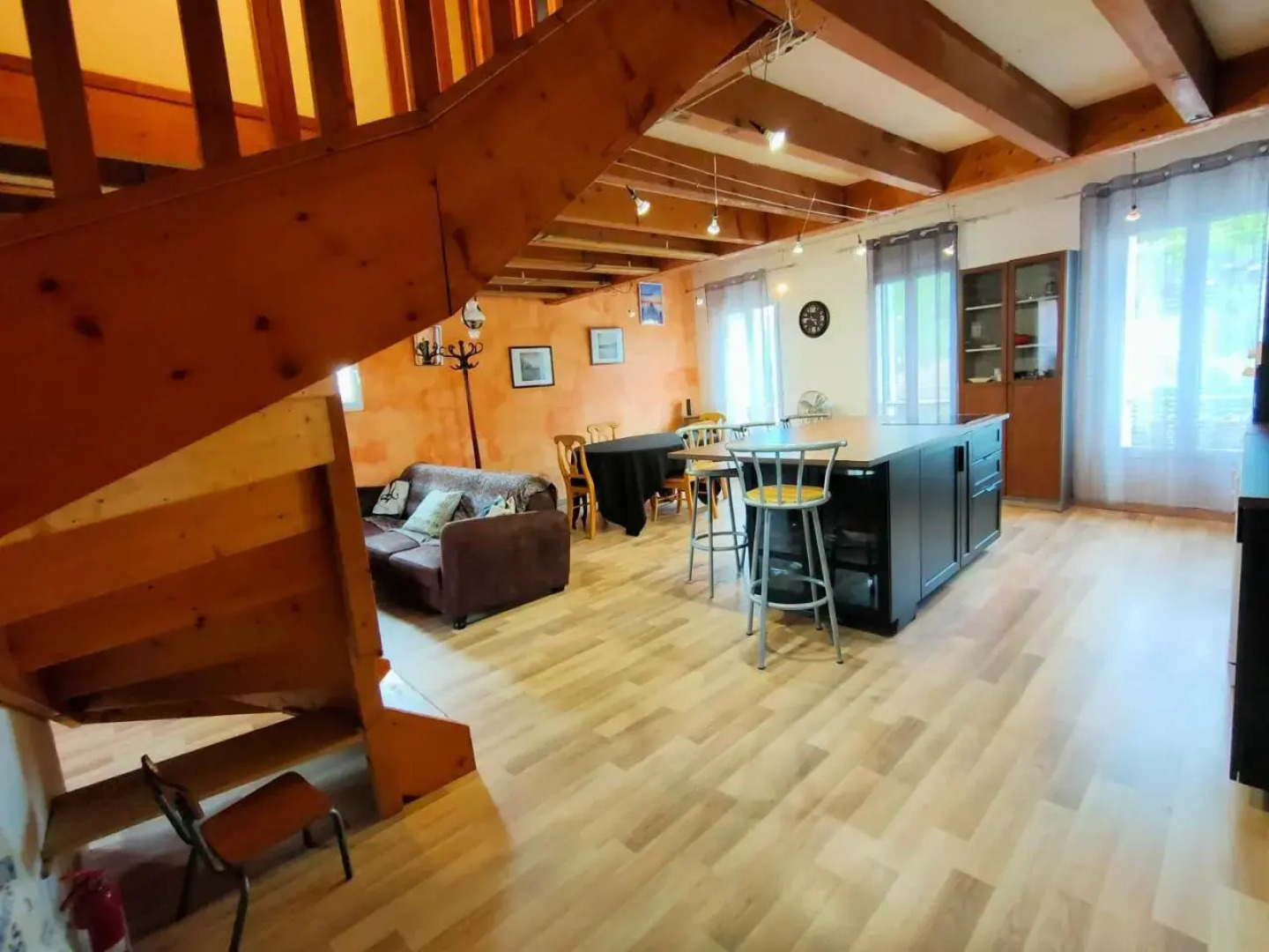 Duplex maison de village, plages, LESCLESDENICOLE