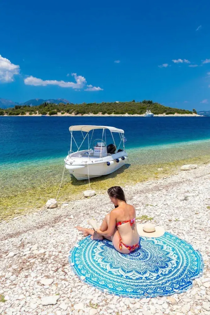 Villa Kyknos Large Private Pool Walk to Beach Sea Views A C Wifi Car Not Required Eco-friendl - 2329