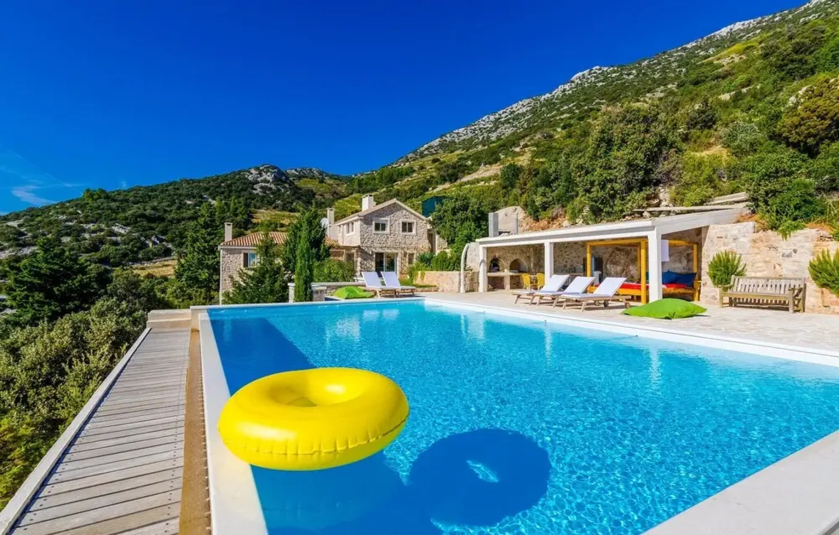 Awesome Home in Potomje With 7 Bedrooms, Wifi and Outdoor Swimming Pool