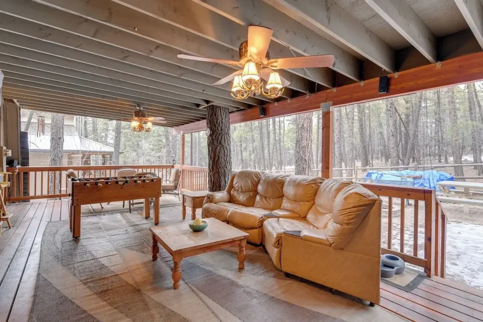 Near Hiking & Golfing: Munds Park Cabin w/ Deck!