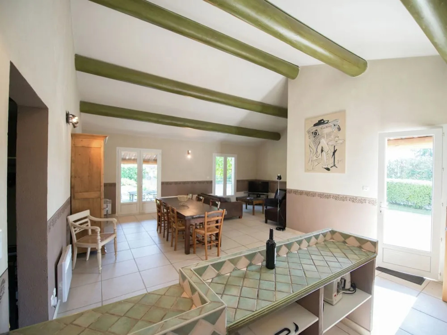 Tastefully Furnished Villa With Fenced Private Pool, 9 km From Vaison-la-romaine
