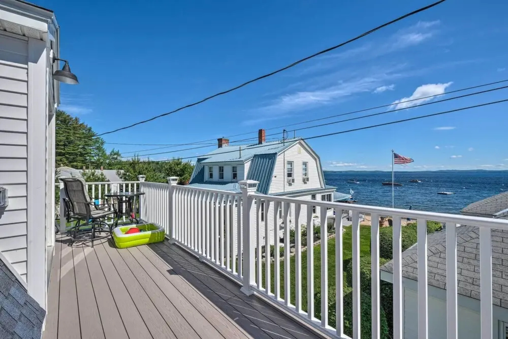 Sebago Lake Haven: Water Views, Steps to Shoreline