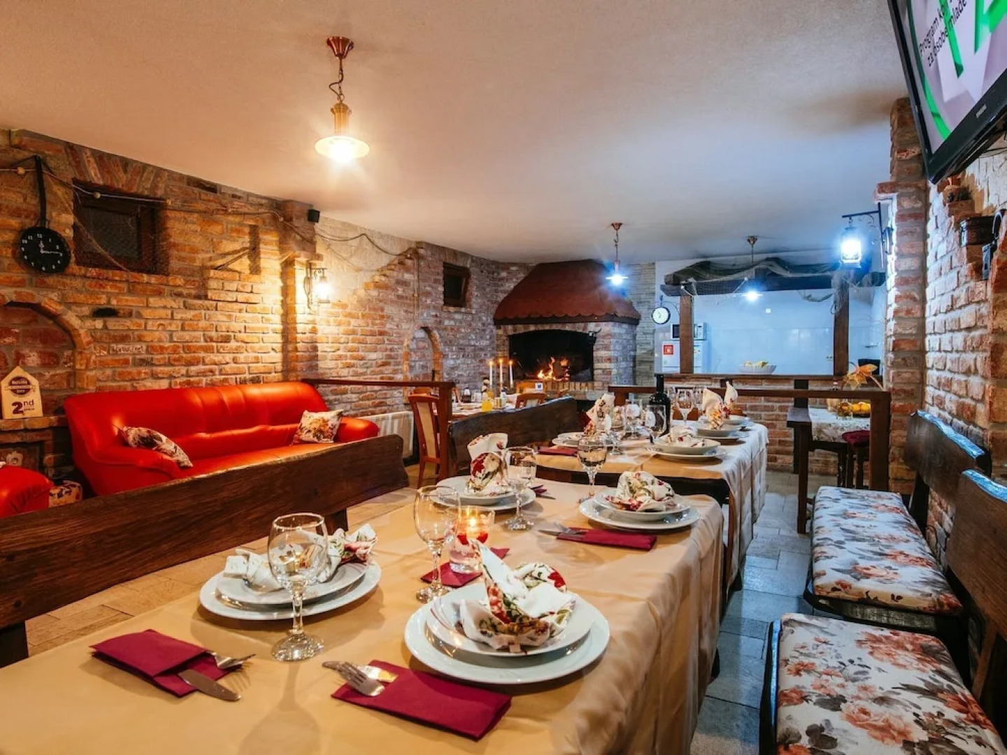 Traditional Stone House With Interiour Pool, Sauna, Garden, Terrace With BBQ