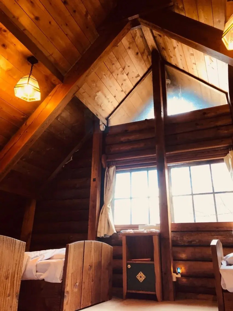 Log Home Pension Wood Inn