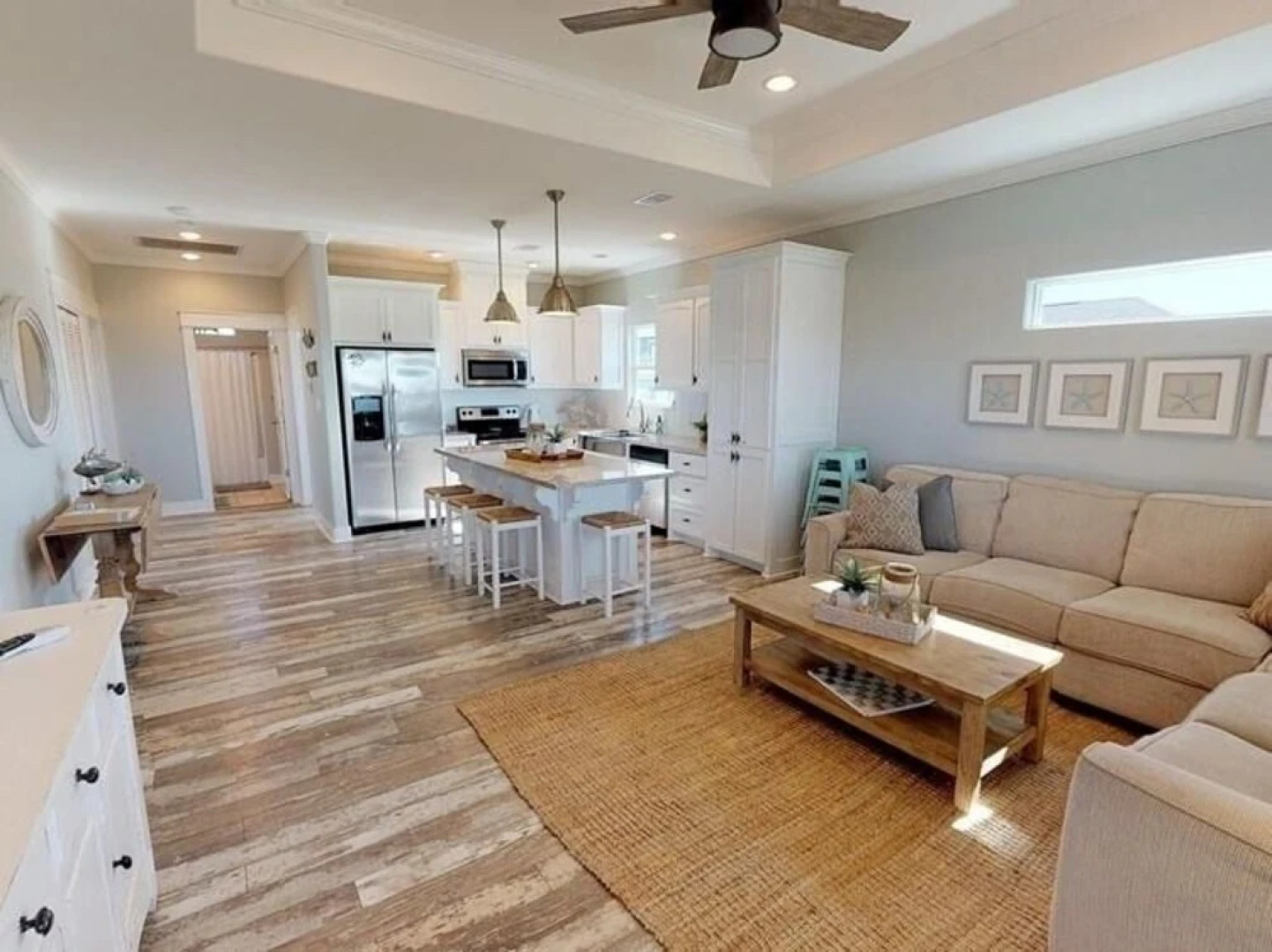 Gone Coastal 3 Bedrooms 2 Bathrooms Home