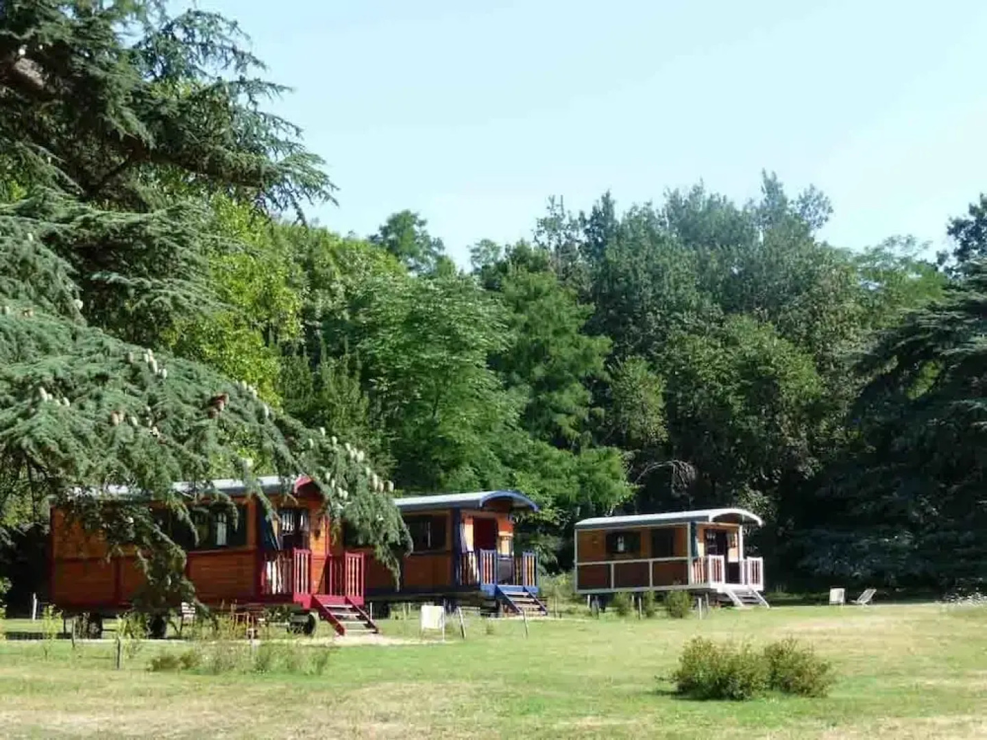 Domaine de Fonroques - Roulottes