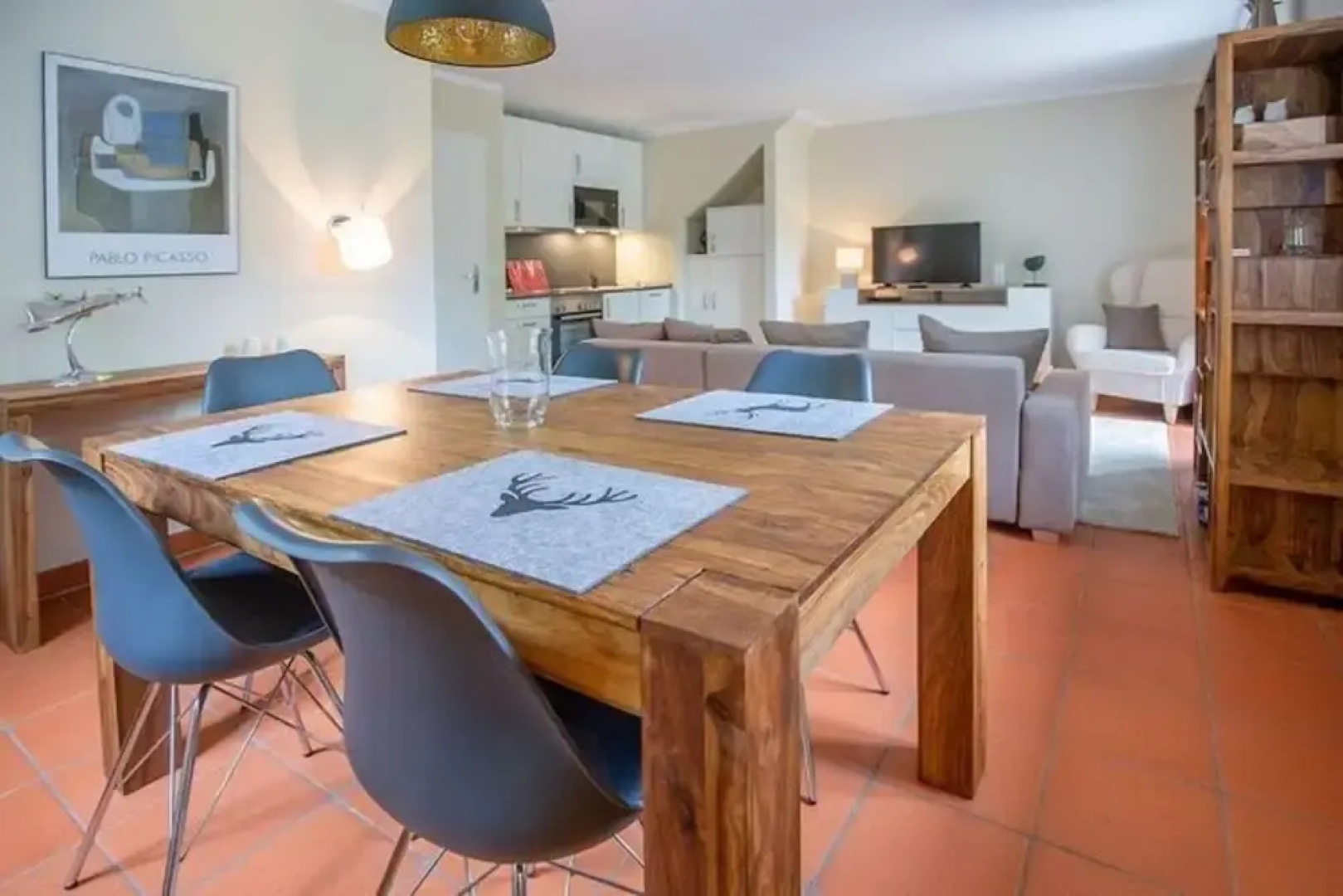 Wohnung in Dranske mit Garten