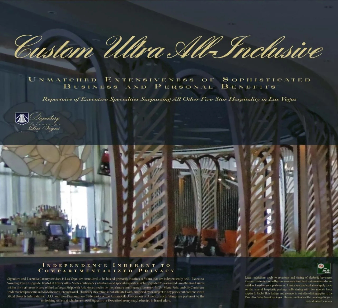 Dignitary Discretion Las Vegas