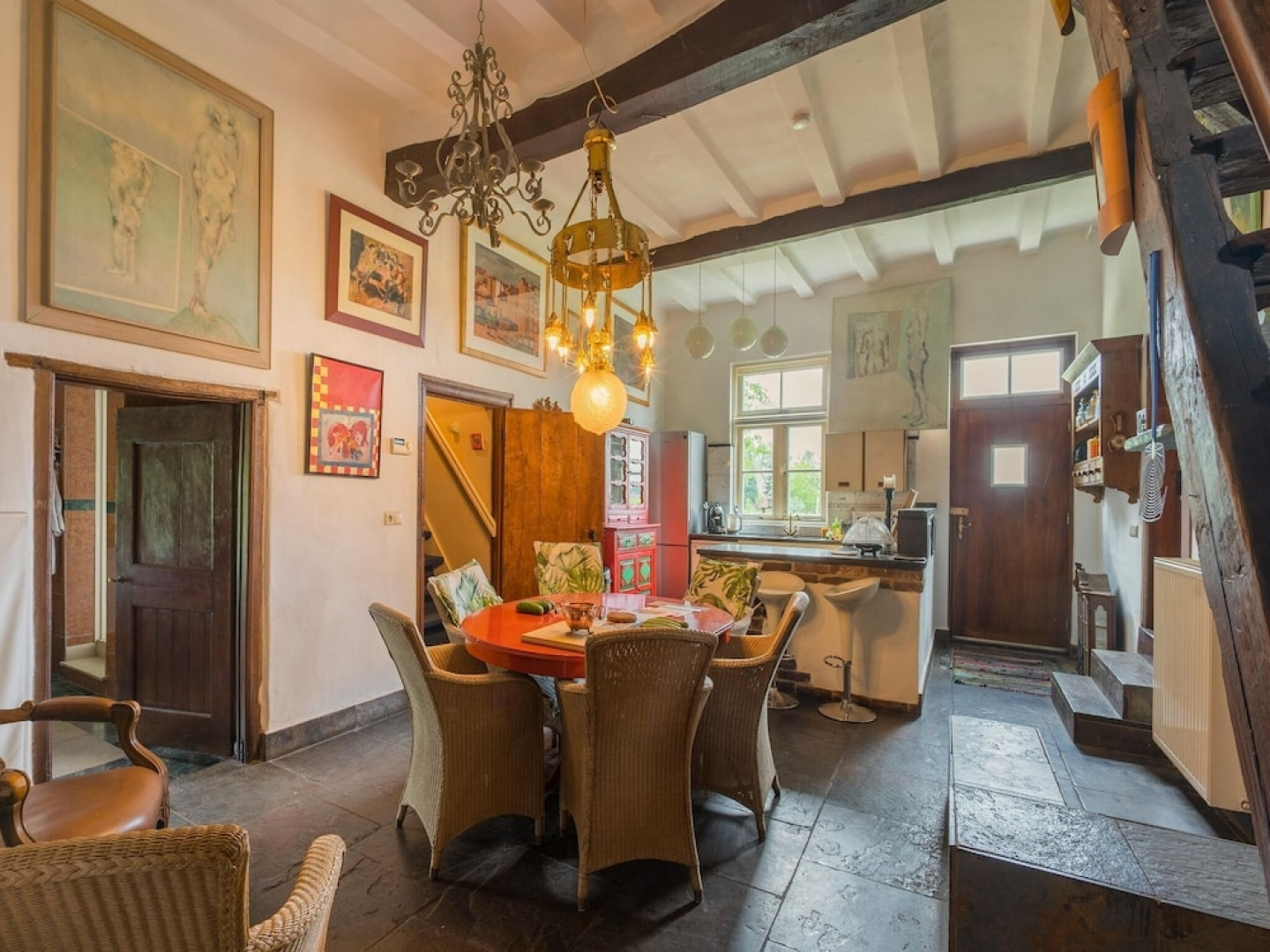 Charming Farmhouse in Well With Garden