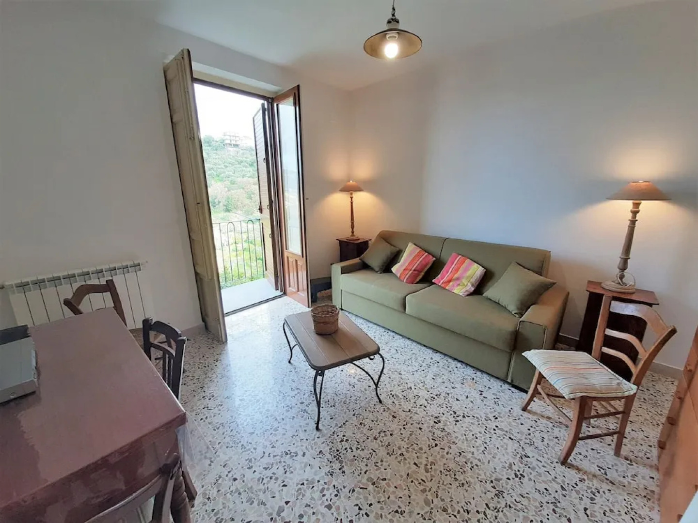 Simplistic Holiday Home in Ficarra With Balcony