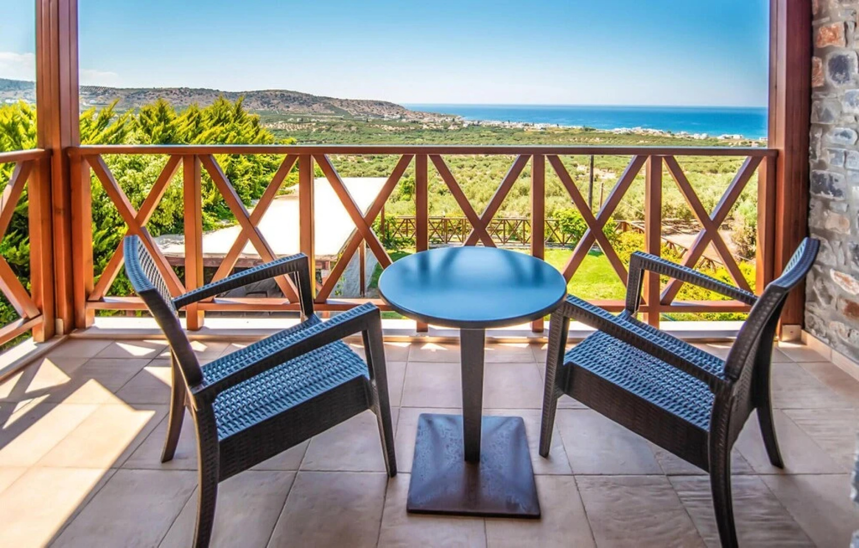 Amazing Home in Milatos with Hot Tub, Sauna & WiFi