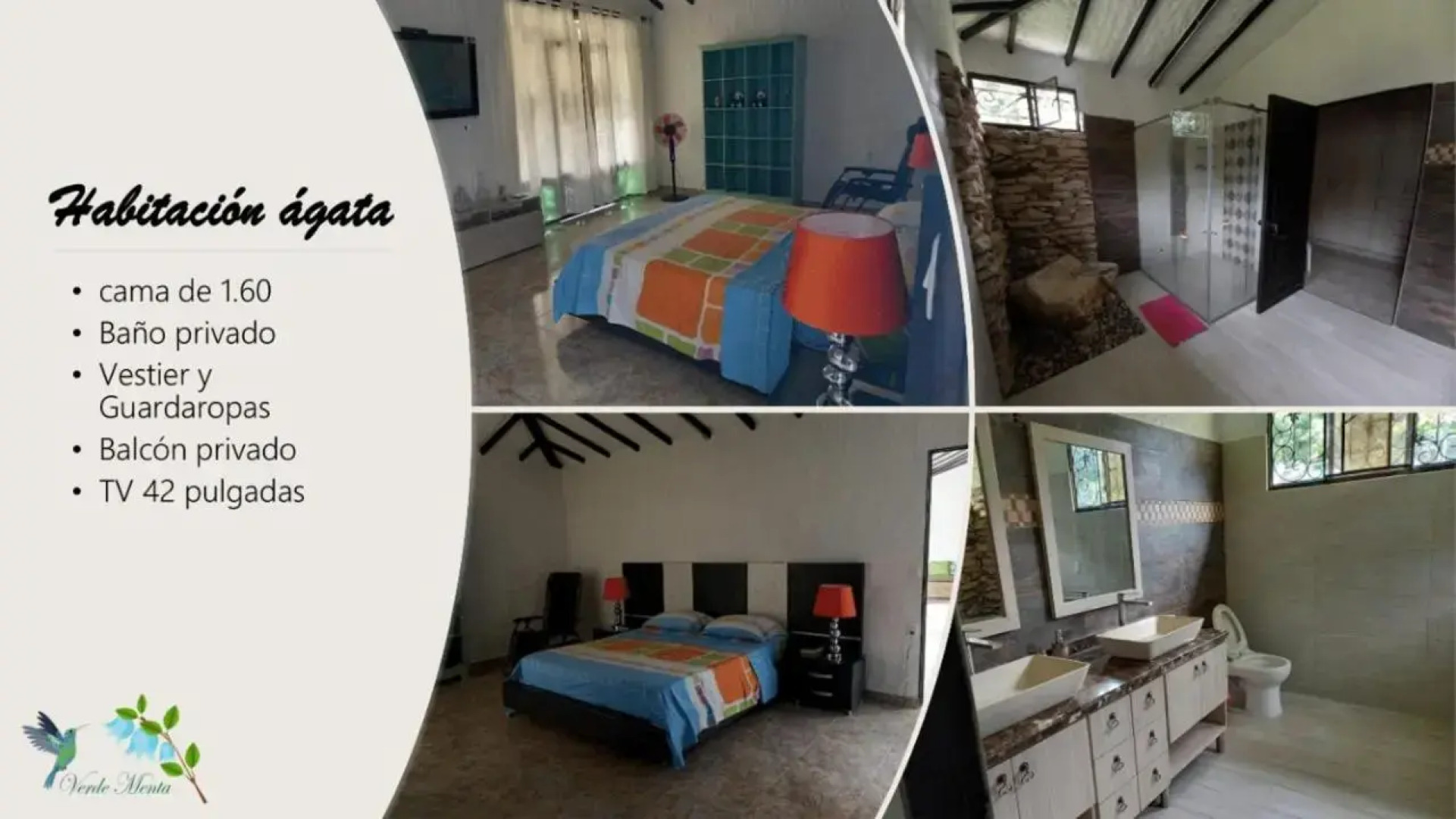 verde menta casa campestre