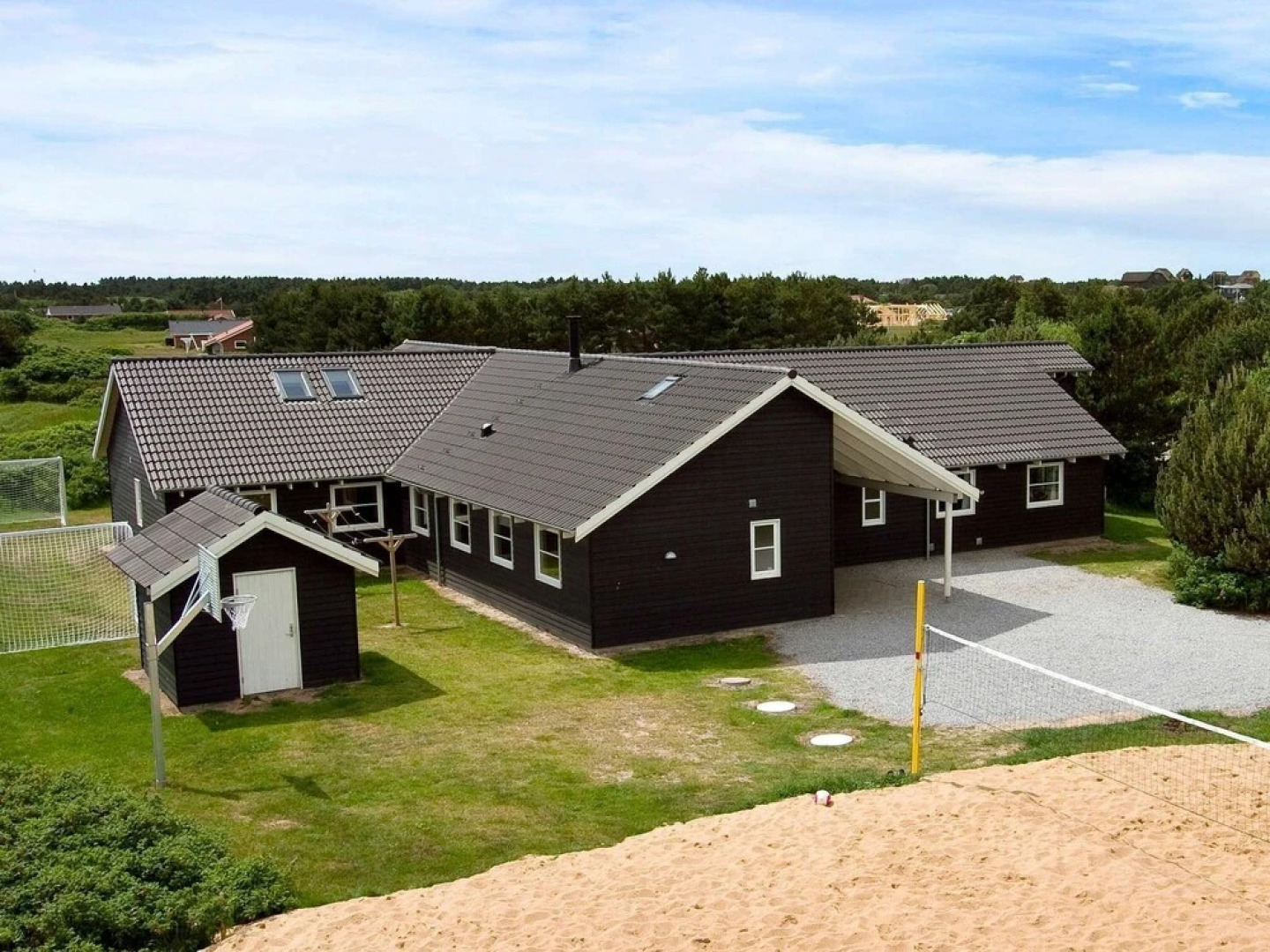 Spacious Holiday Home in Vejers Strand with Pool