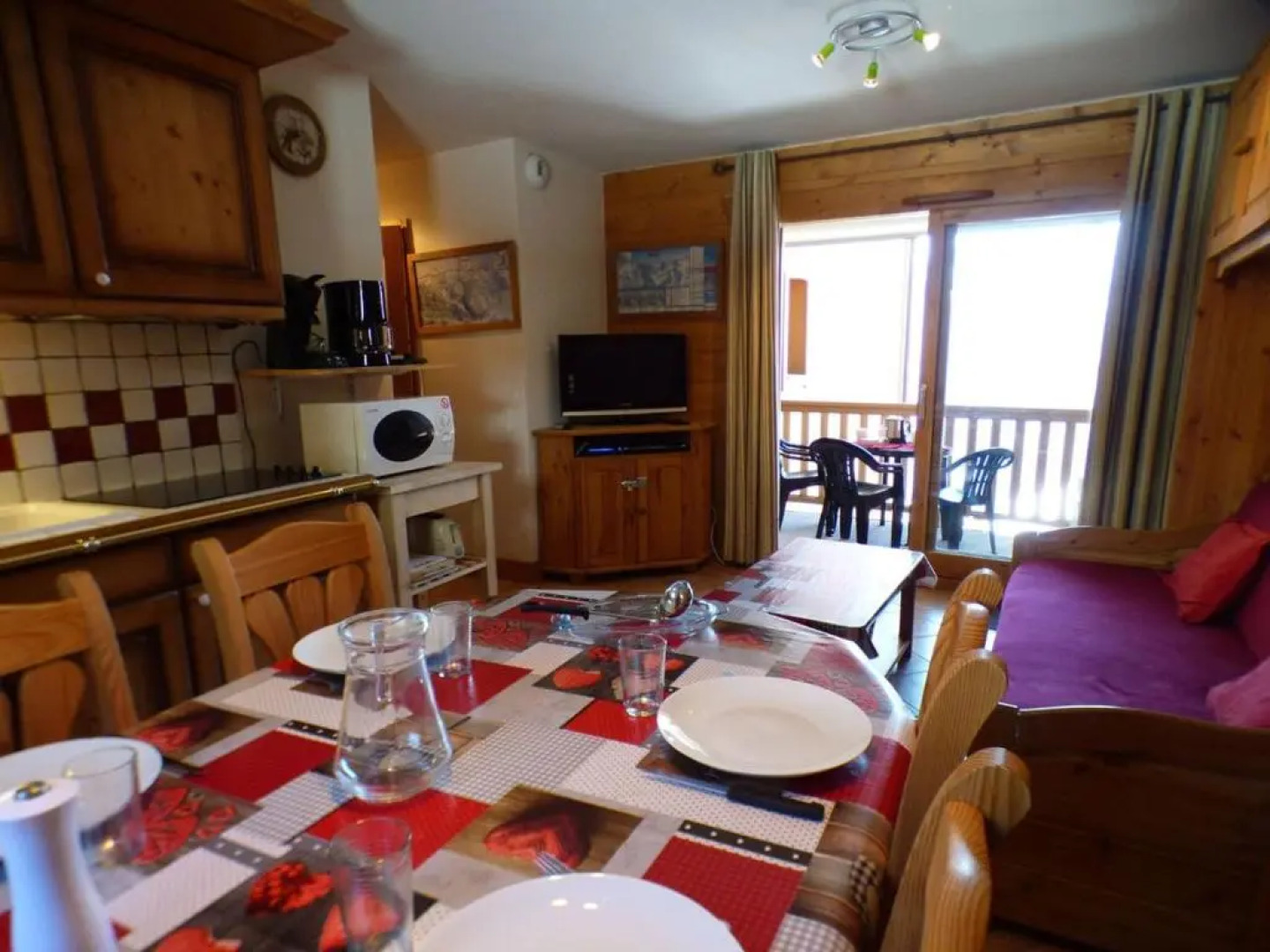 Appartement Villard-sur-Doron, 3 pièces, 8 personnes - FR-1-594-48