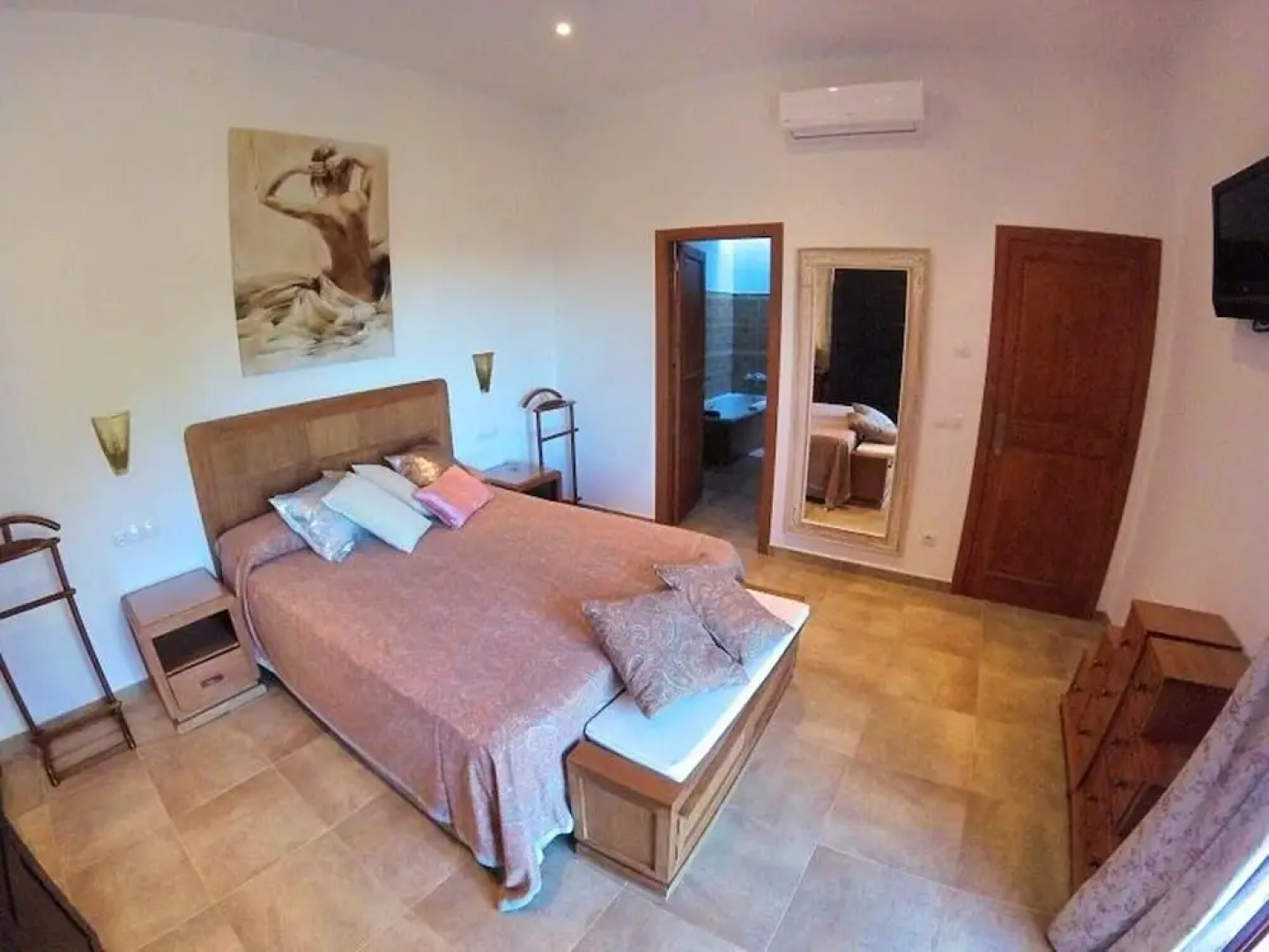 Villa With 5 Bedrooms in Sant Carles de Peralta, With Wonderful Mountain View, Private Pool, Furnished Garden Near the Beach